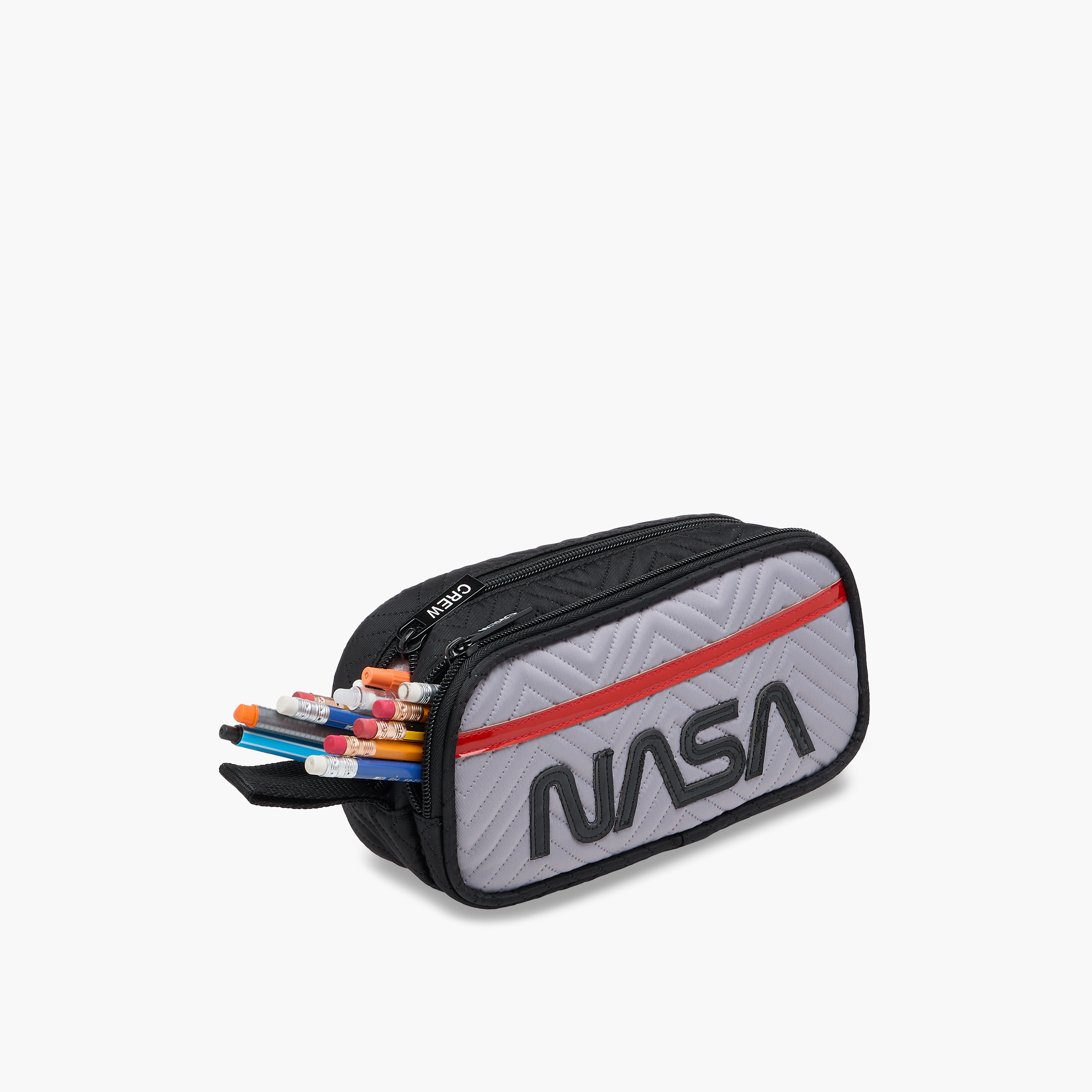 NASA Quilted Pencil Pouch with Zip Closure-school-stationery-pencilcases-image-7