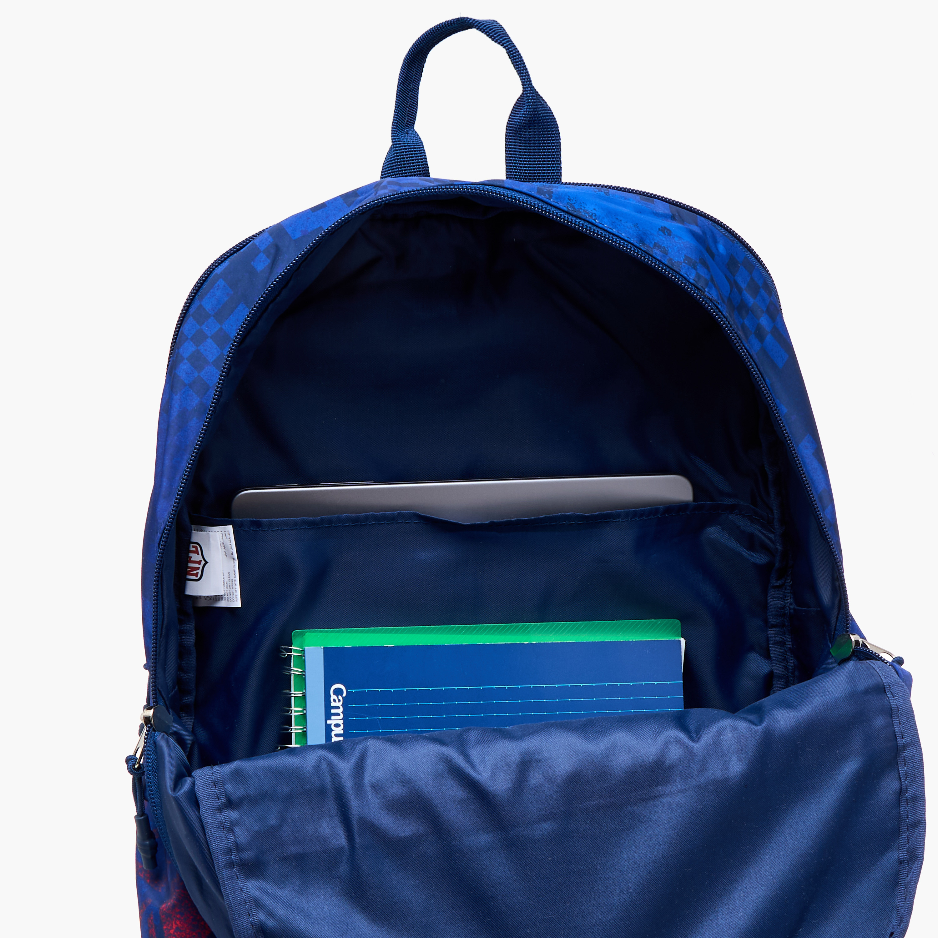 IMG NFL Print Backpack with Adjustable Straps and Zip Closure - 18 inches-school-bagsandbackpacks-backpacks-image-10
