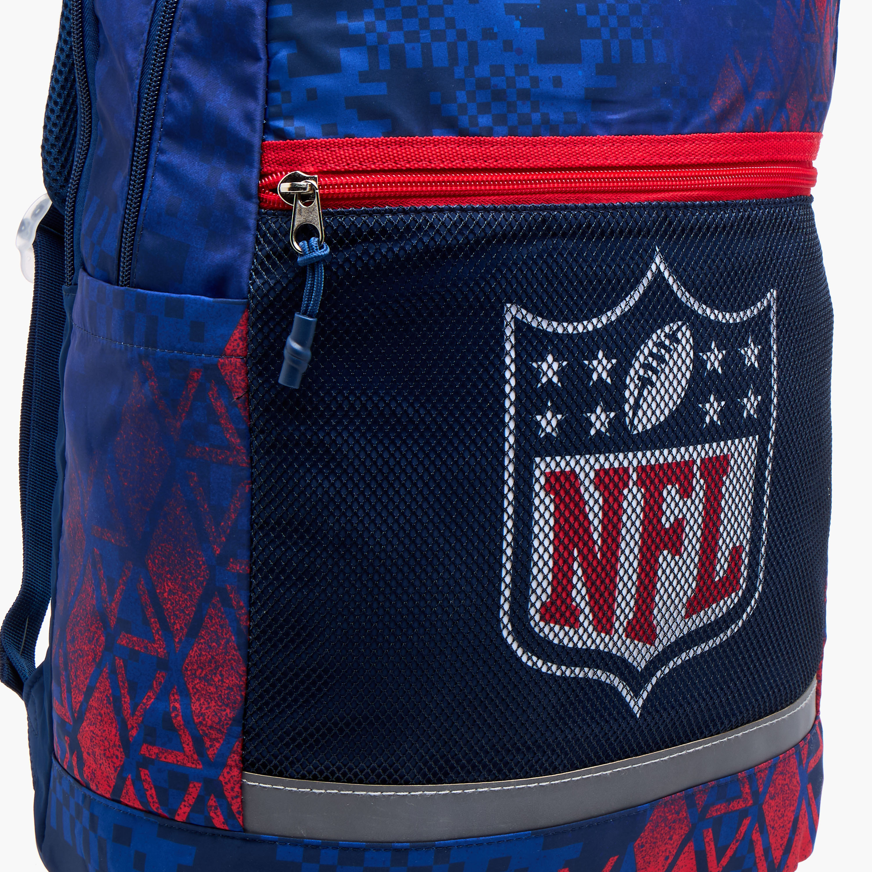 IMG NFL Print Backpack with Adjustable Straps and Zip Closure - 18 inches-school-bagsandbackpacks-backpacks-image-7