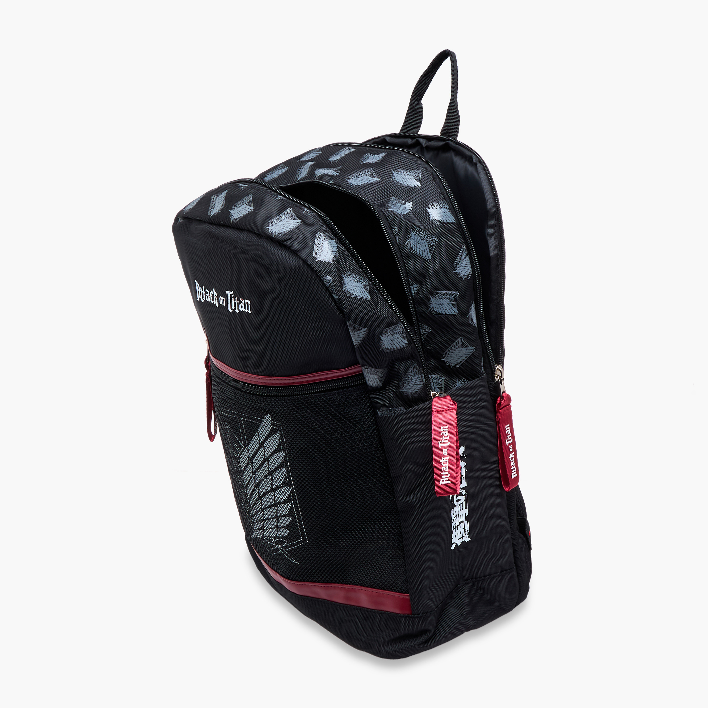 Kodansha Attack on Titans Print Backpack with Adjustable Straps and Zip Closure - 18 inches-school-bagsandbackpacks-backpacks-image-9