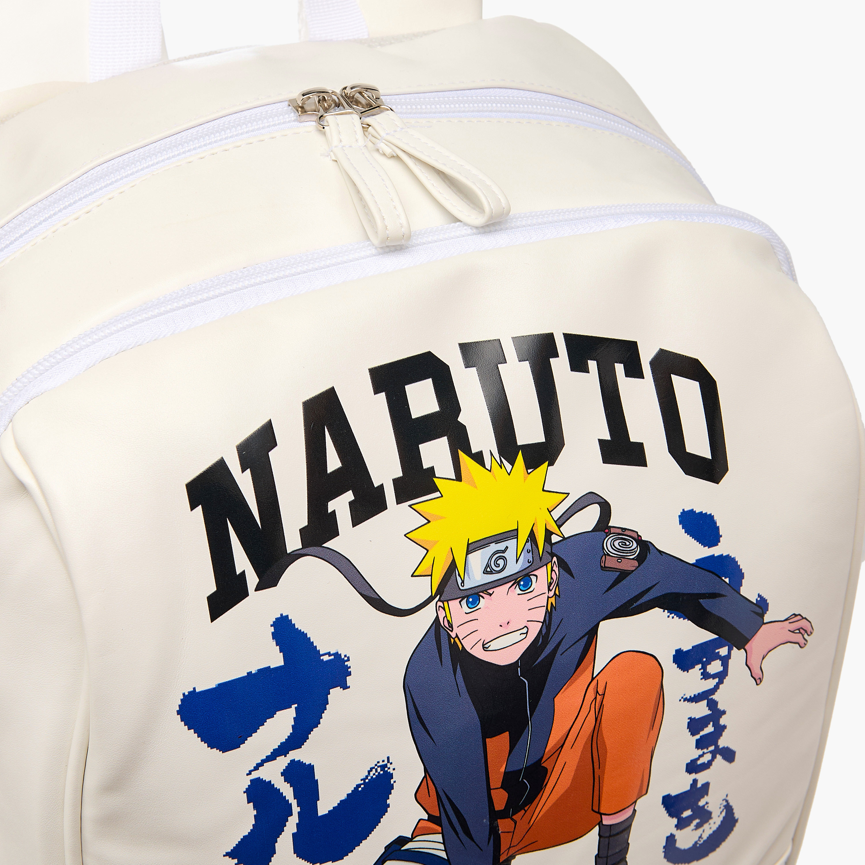 TV Tokyo Naruto Print Backpack with Adjustable Straps and Zip Closure - 18 inches-school-bagsandbackpacks-backpacks-image-7