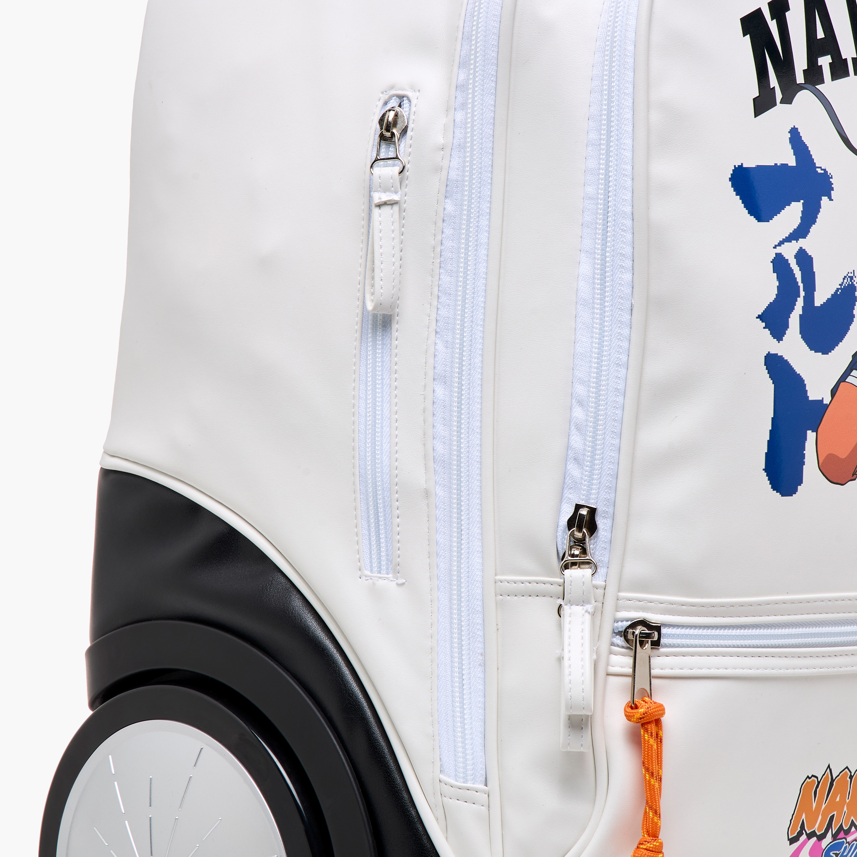 TV Tokyo Naruto Print Trolley Backpack with Retractable Handle-school-bagsandbackpacks-trolleybags-image-11