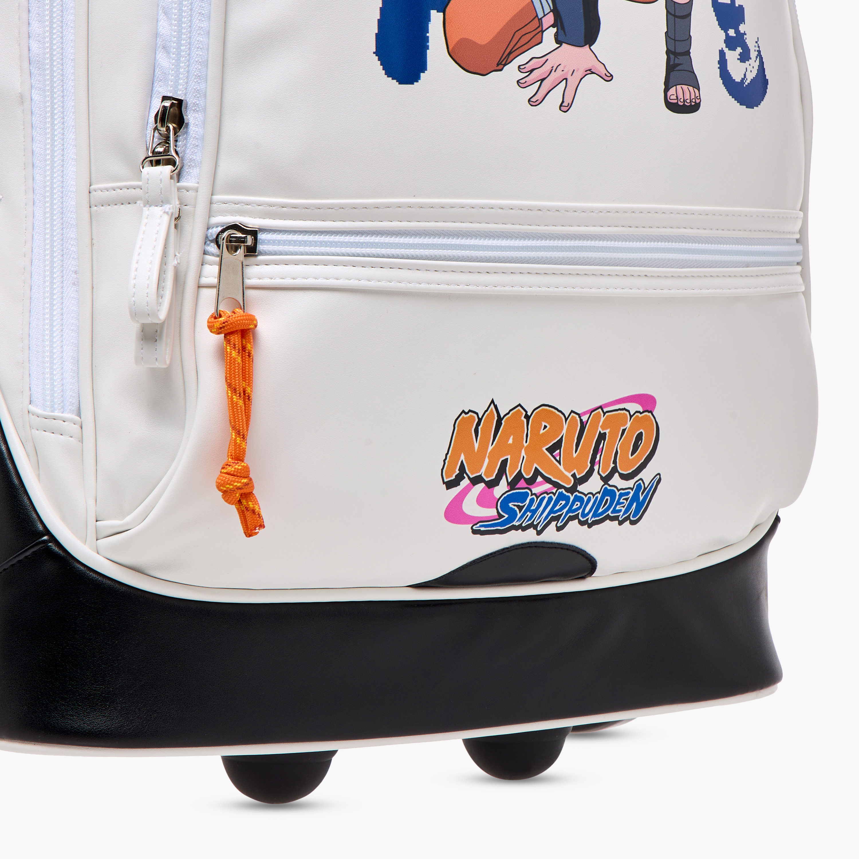TV Tokyo Naruto Print Trolley Backpack with Retractable Handle-school-bagsandbackpacks-trolleybags-image-12