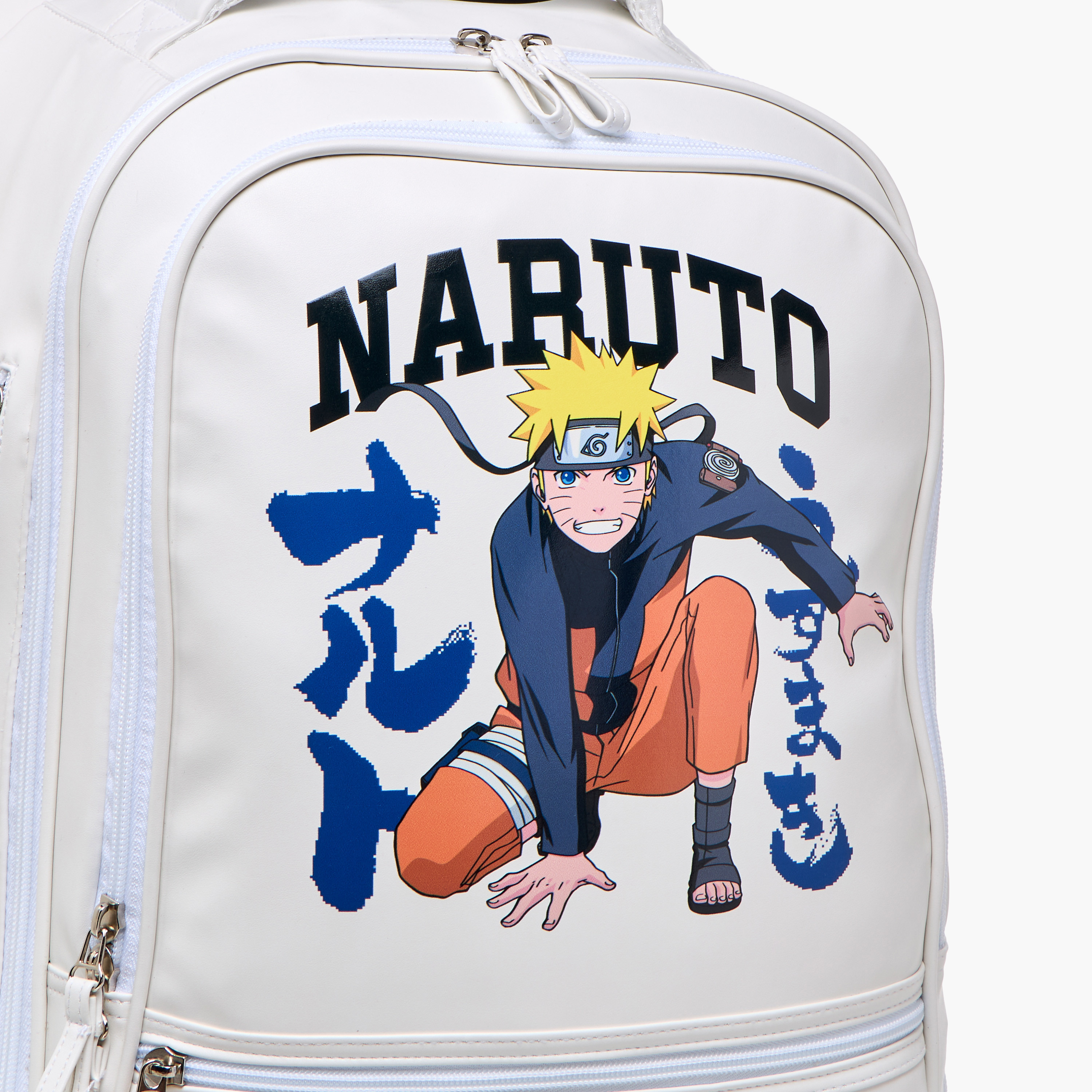 TV Tokyo Naruto Print Trolley Backpack with Retractable Handle-school-bagsandbackpacks-trolleybags-image-10