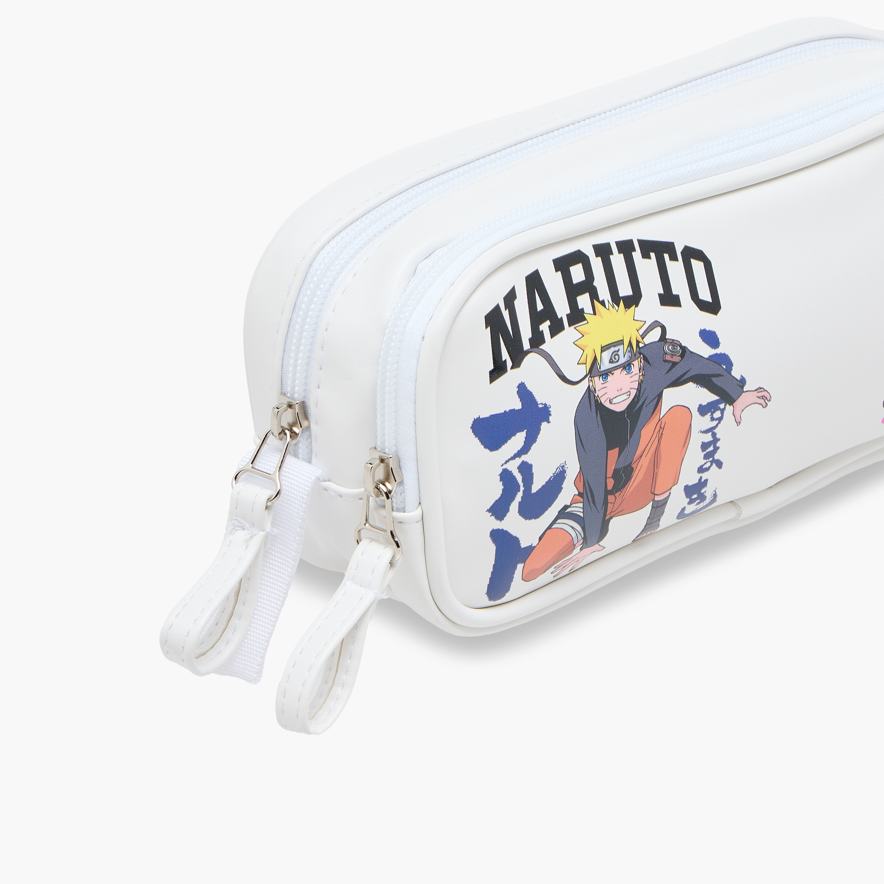 TV Tokyo Naruto Print Pencil Pouch with Zip Closure-school-stationery-pencilcases-image-6