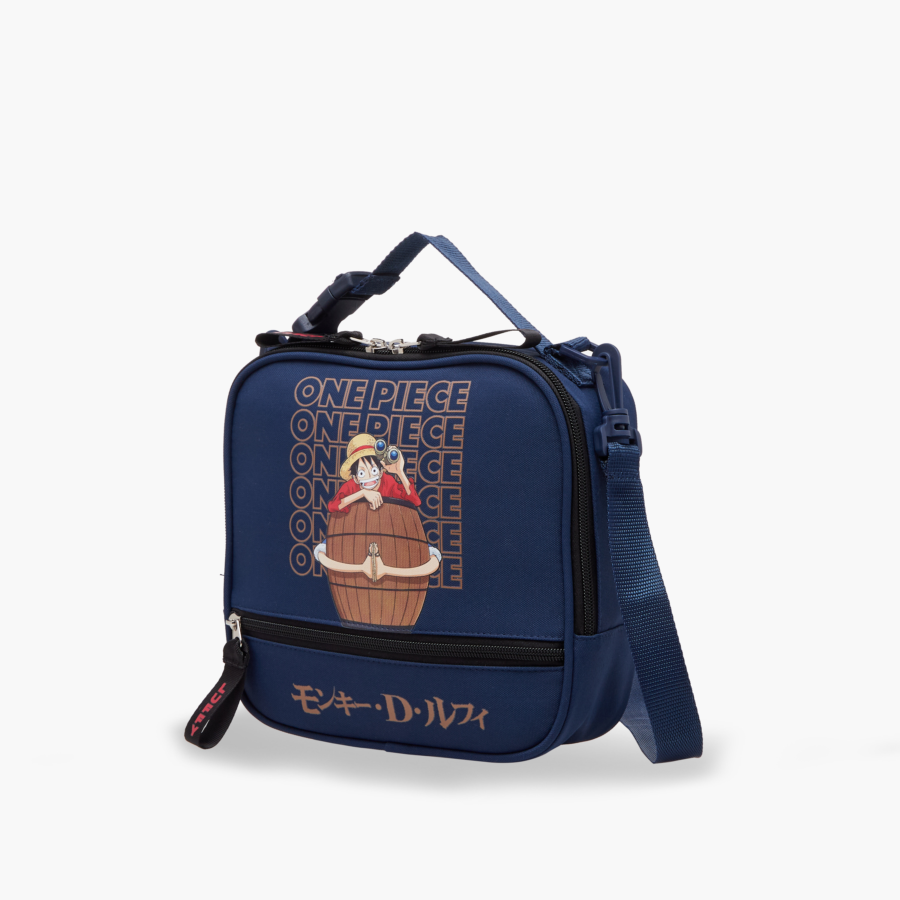 Toei Animation One Piece Print Lunch Bag with Zip Closure-school-lunchessentials-lunchbags-image-3