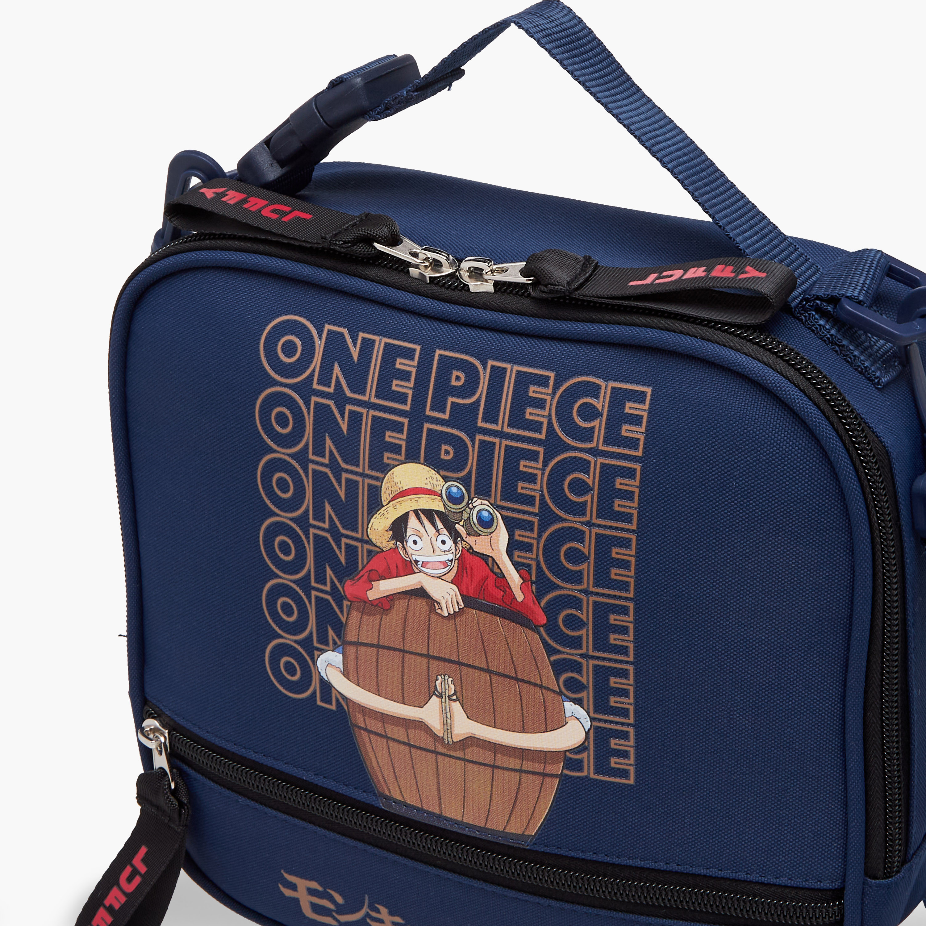 Toei Animation One Piece Print Lunch Bag with Zip Closure-school-lunchessentials-lunchbags-image-5