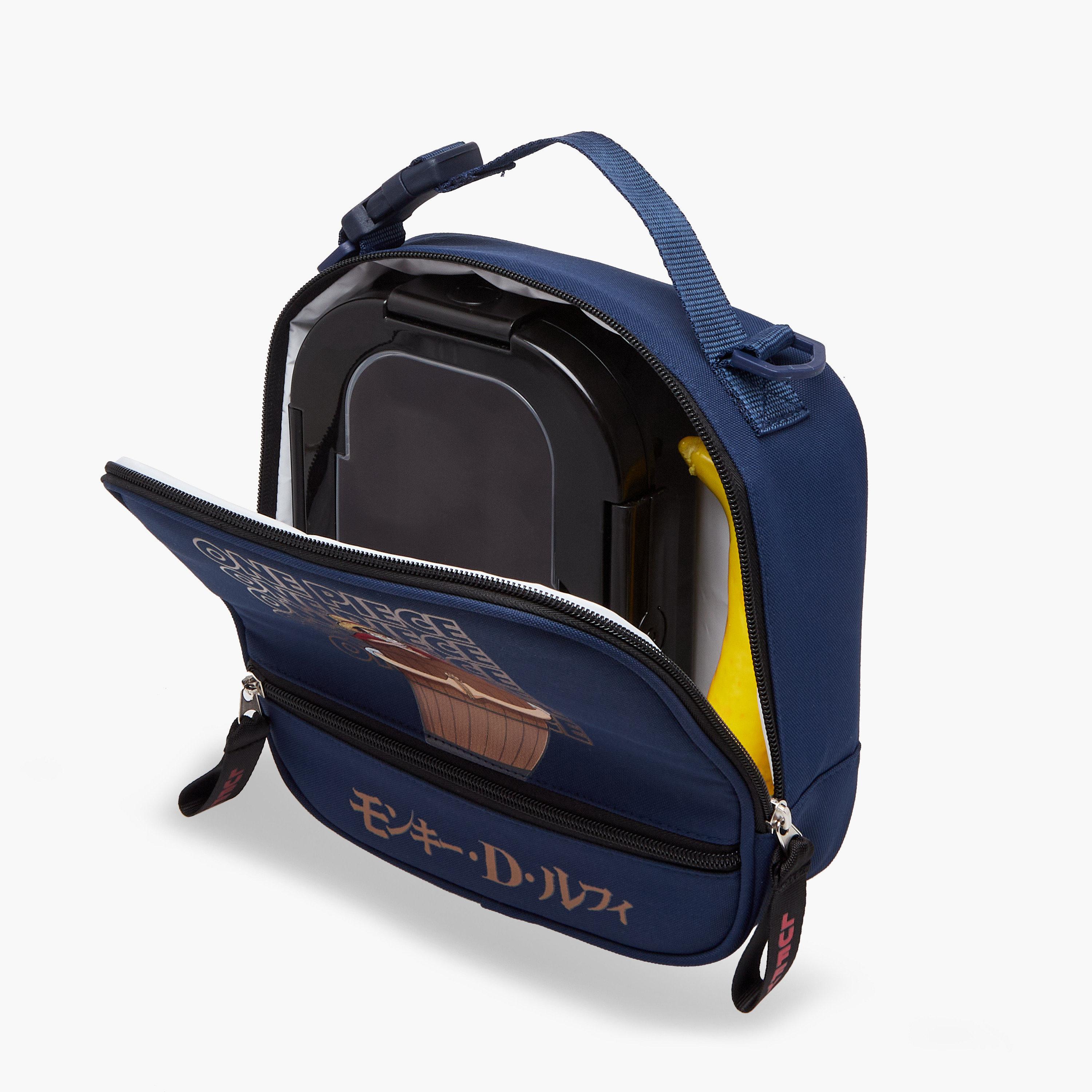 Toei Animation One Piece Print Lunch Bag with Zip Closure-school-lunchessentials-lunchbags-image-8