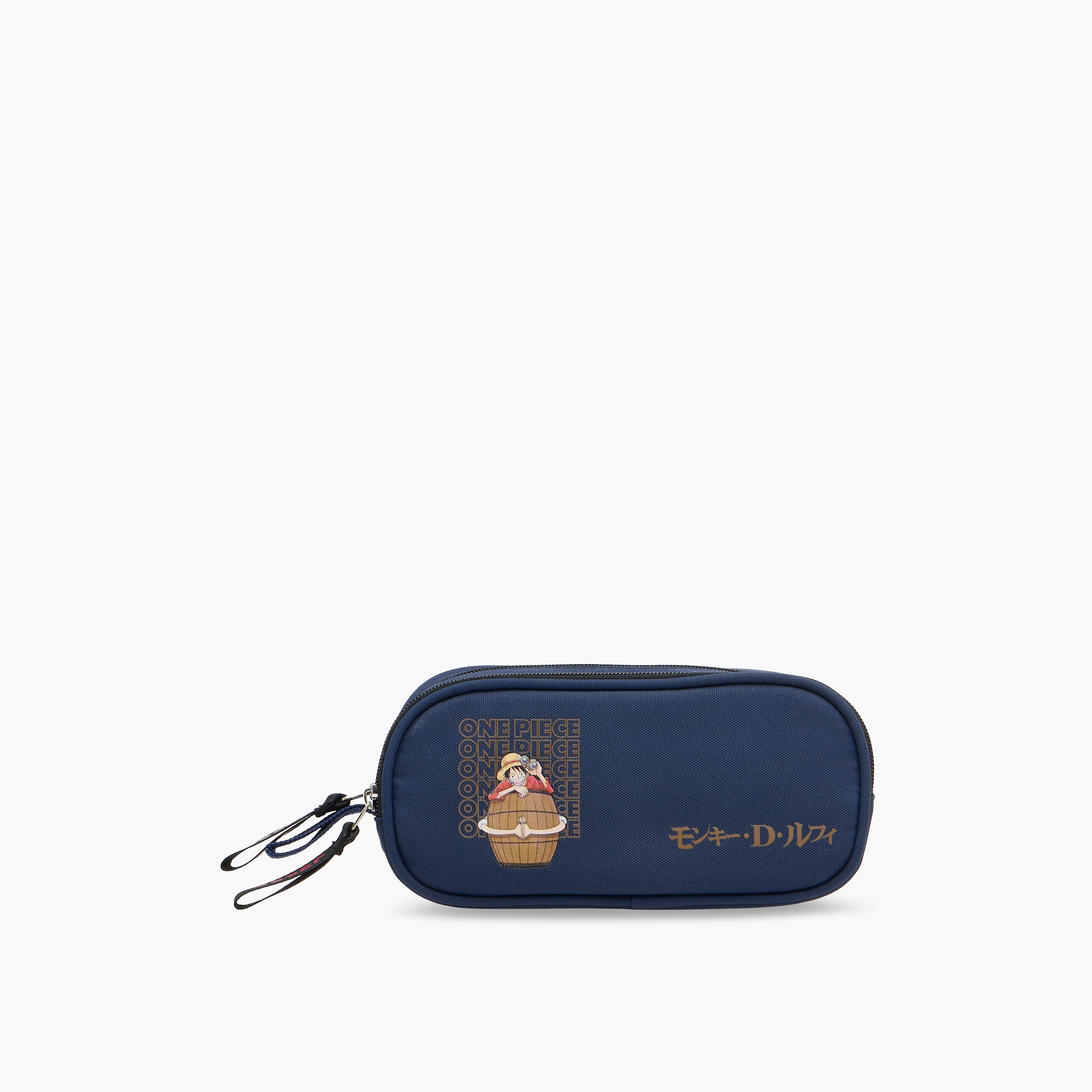 Toei Animation One Piece Print Pencil Pouch with Zip Closure-school-stationery-pencilcases-image-1
