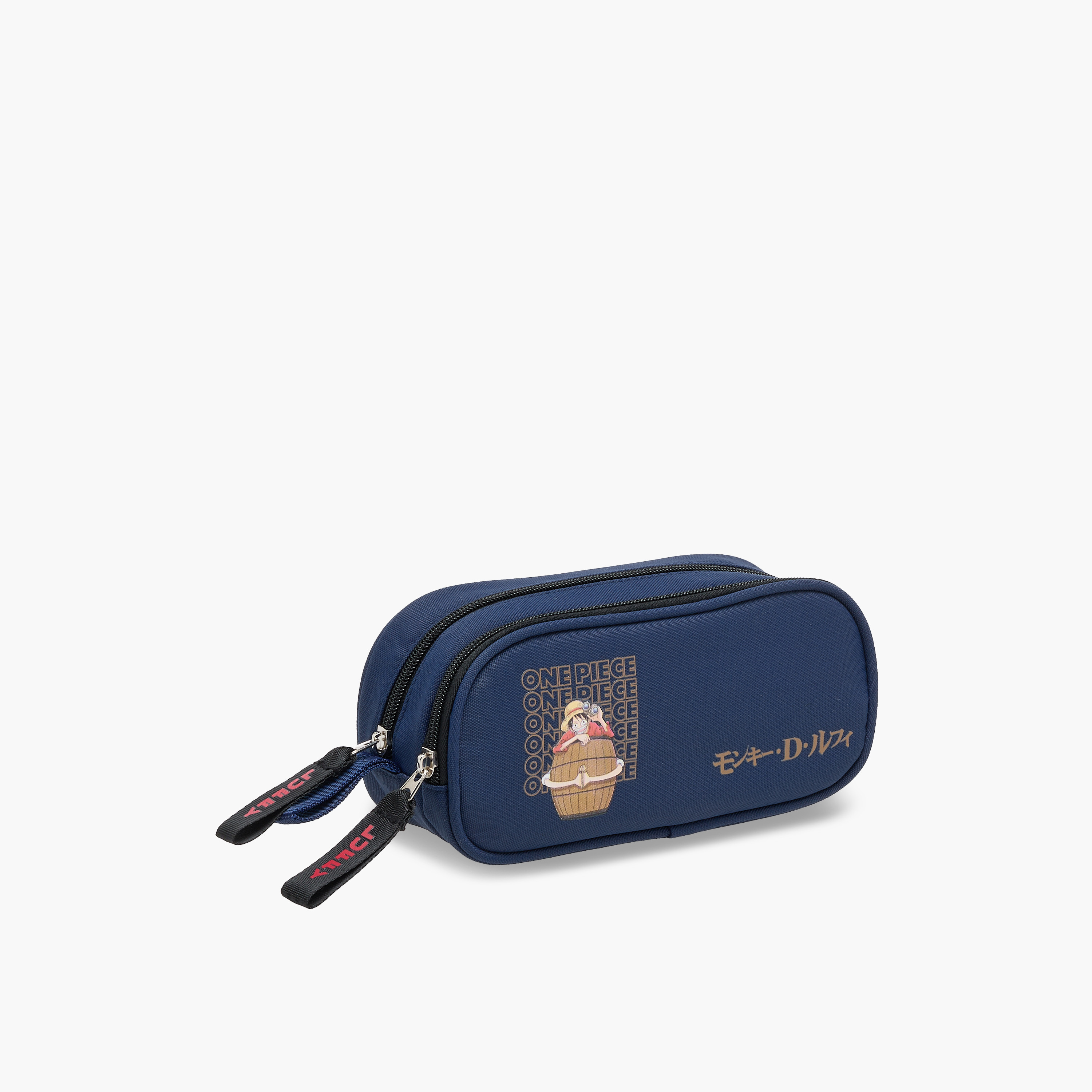Toei Animation One Piece Print Pencil Pouch with Zip Closure-school-stationery-pencilcases-image-3