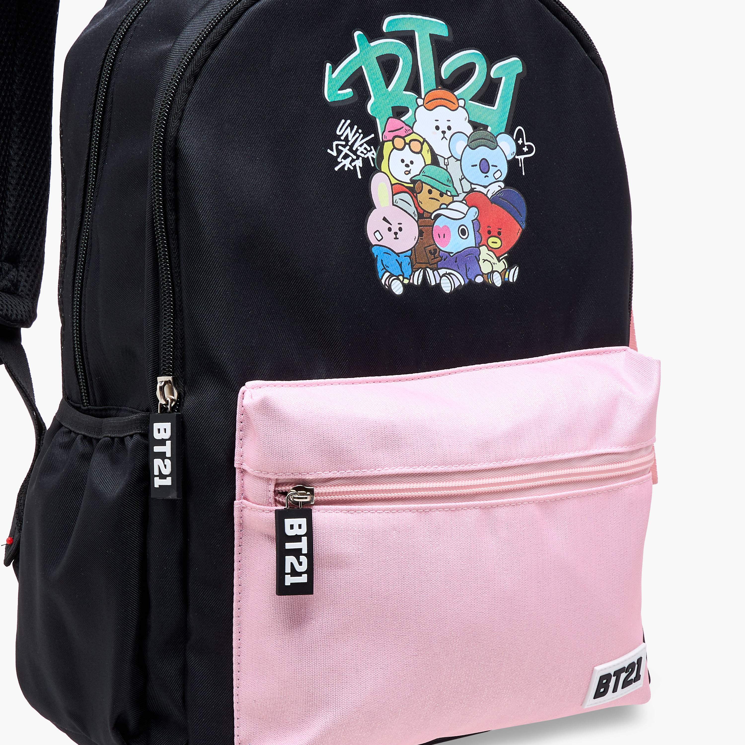 Sonic BT21 Print Backpack with Adjustable Straps and Zip Closure - 18 inches-school-bagsandbackpacks-backpacks-image-9