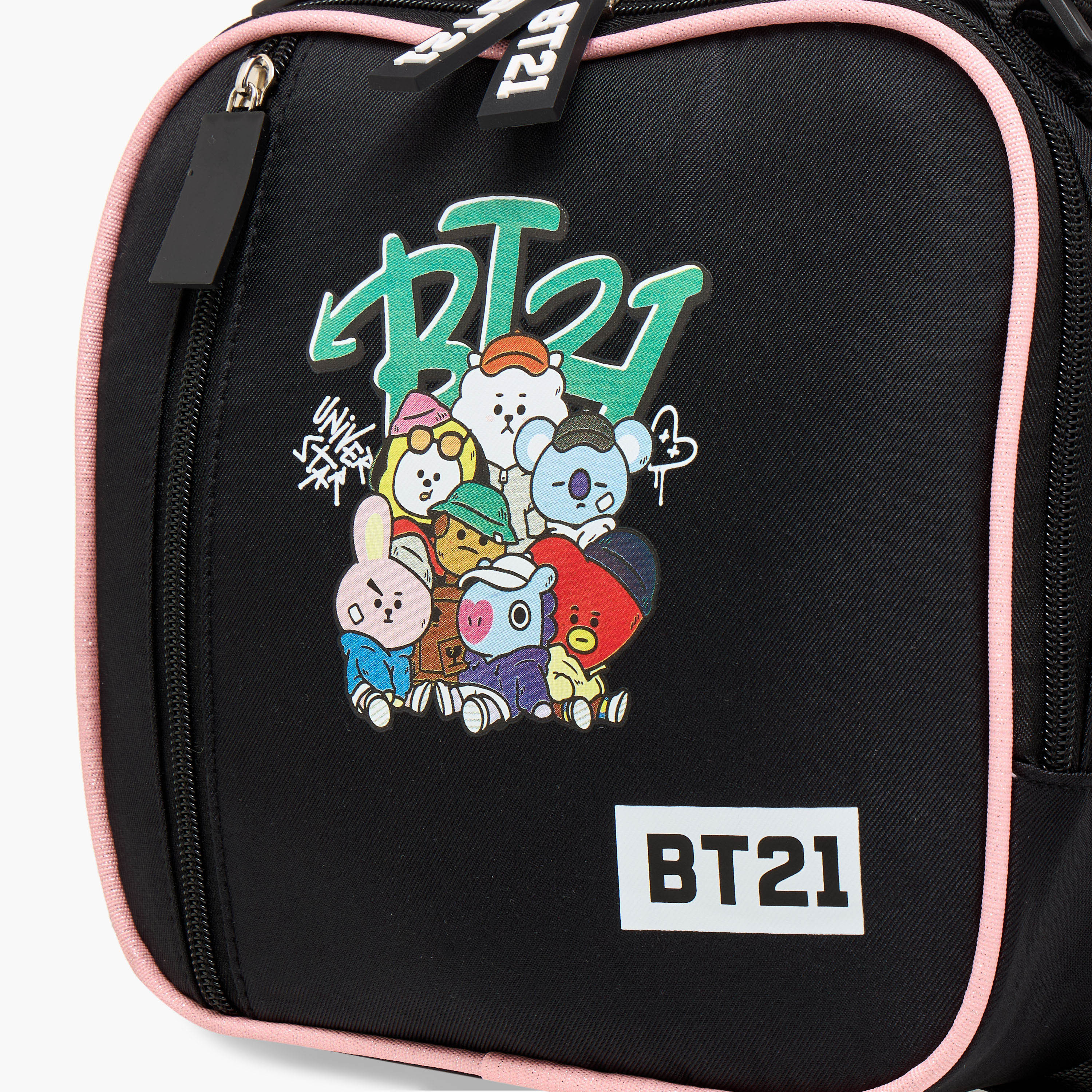 BT21 Print Lunch Bag with Zip Closure-school-lunchessentials-lunchbags-image-7