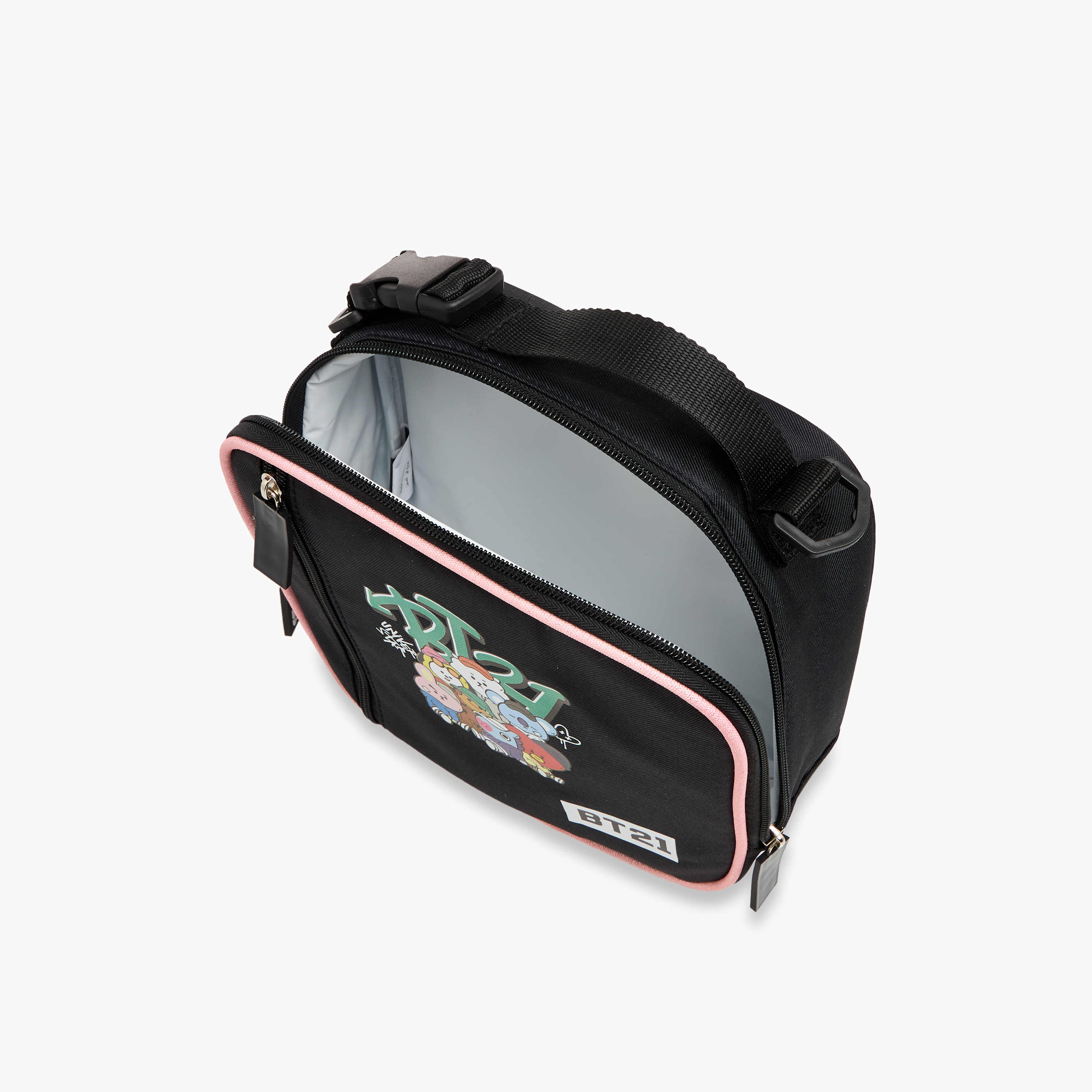 BT21 Print Lunch Bag with Zip Closure-school-lunchessentials-lunchbags-image-8