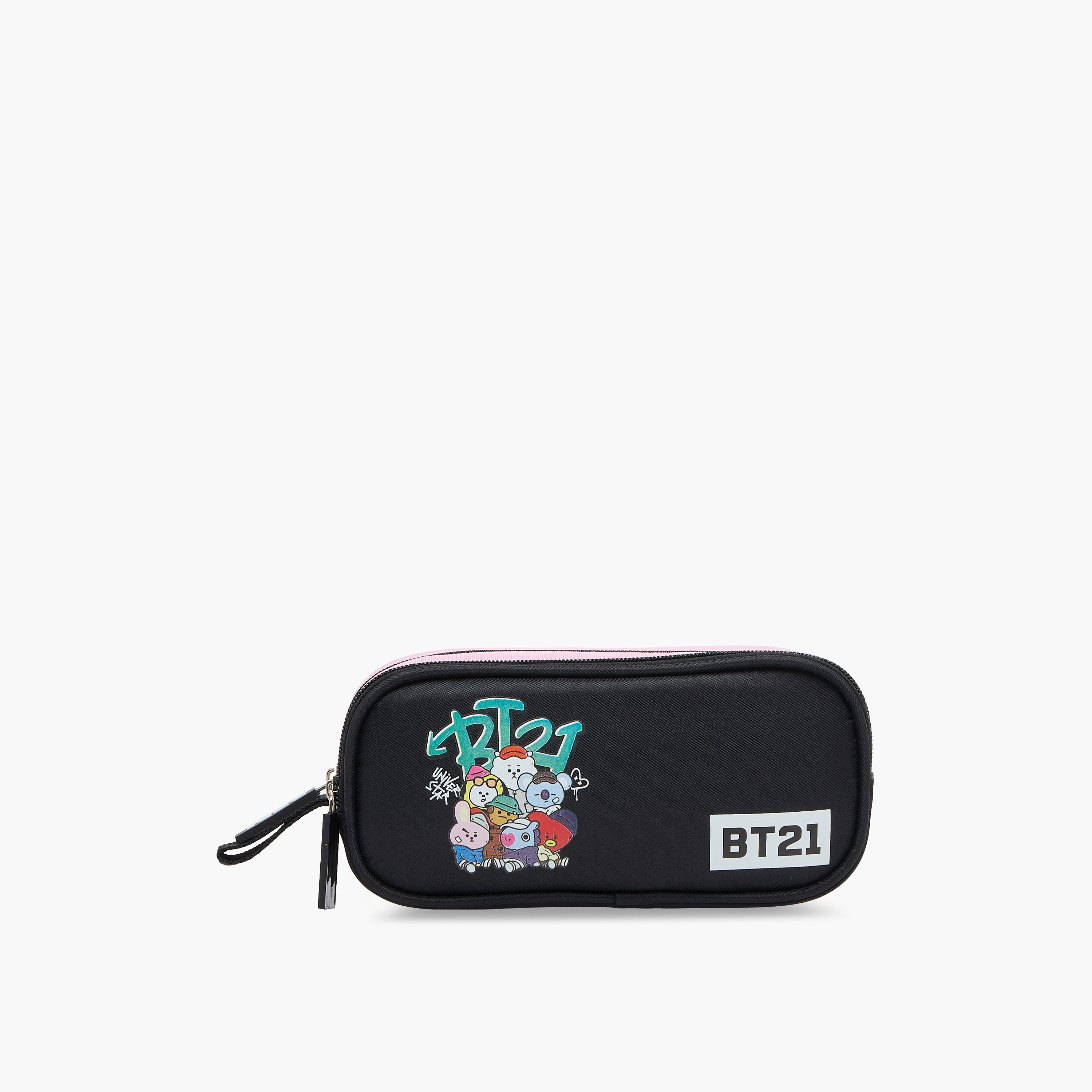 BT21 Print  Pencil Pouch with Zip Closure-school-stationery-pencilcases-image-1
