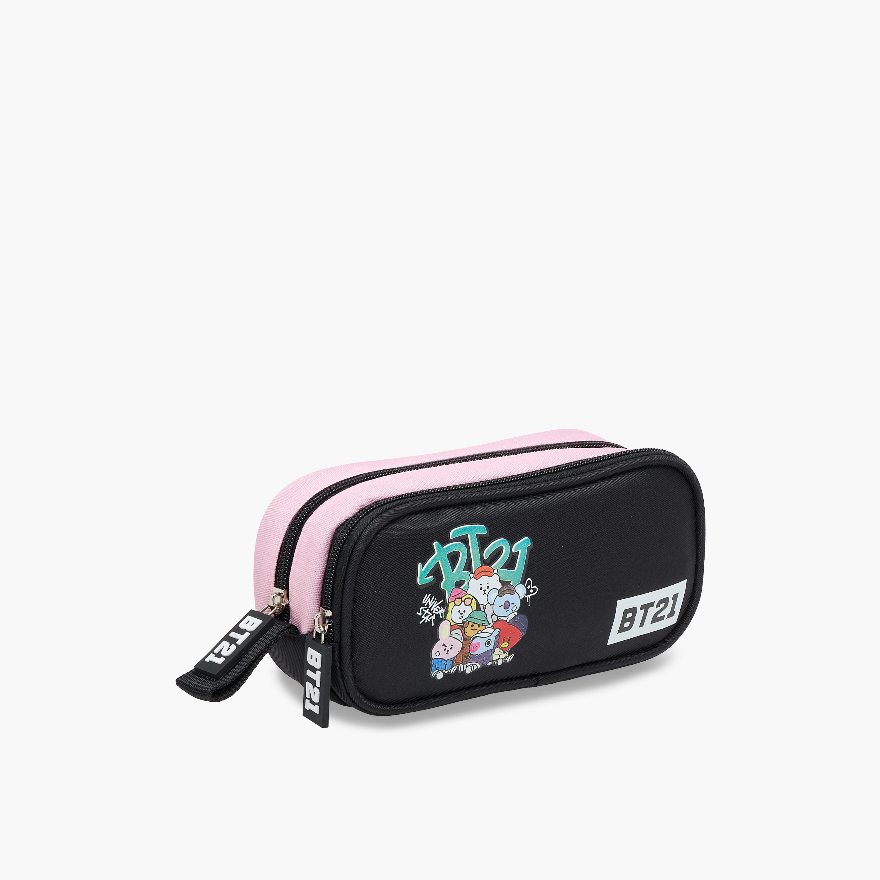 BT21 Print  Pencil Pouch with Zip Closure-school-stationery-pencilcases-image-3