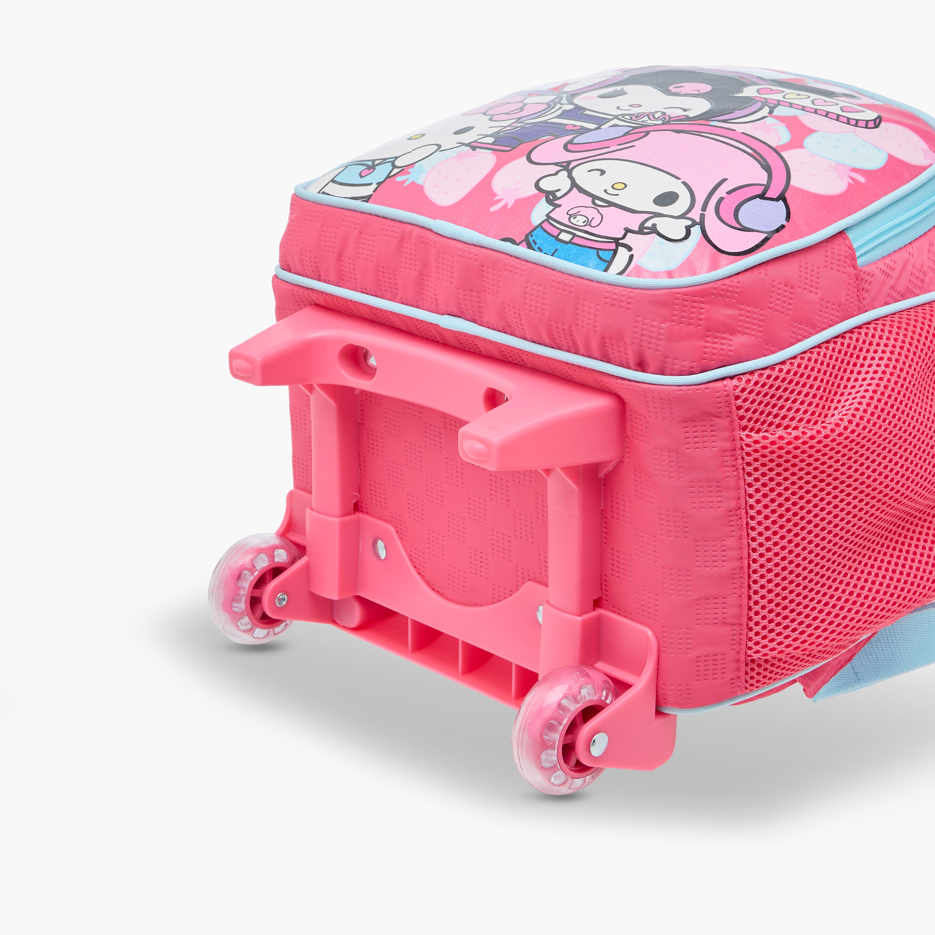 Hello Kitty Printed Trolley Bag for Girls 5-8 Years with Water Resistant Fabric-school-bagsandbackpacks-trolleybags-image-14