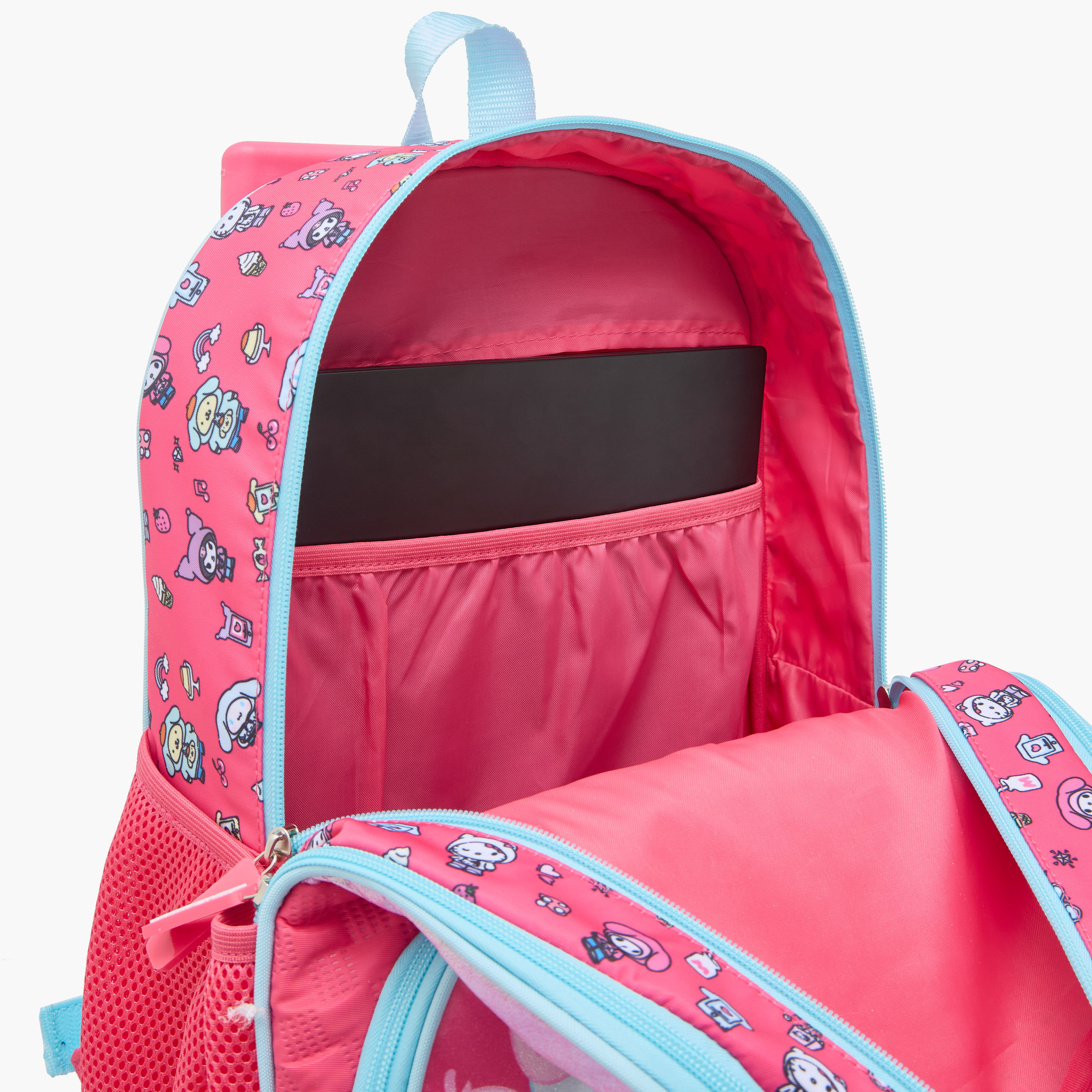 Hello Kitty Printed Trolley Bag for Girls 5-8 Years with Water Resistant Fabric-school-bagsandbackpacks-trolleybags-image-17