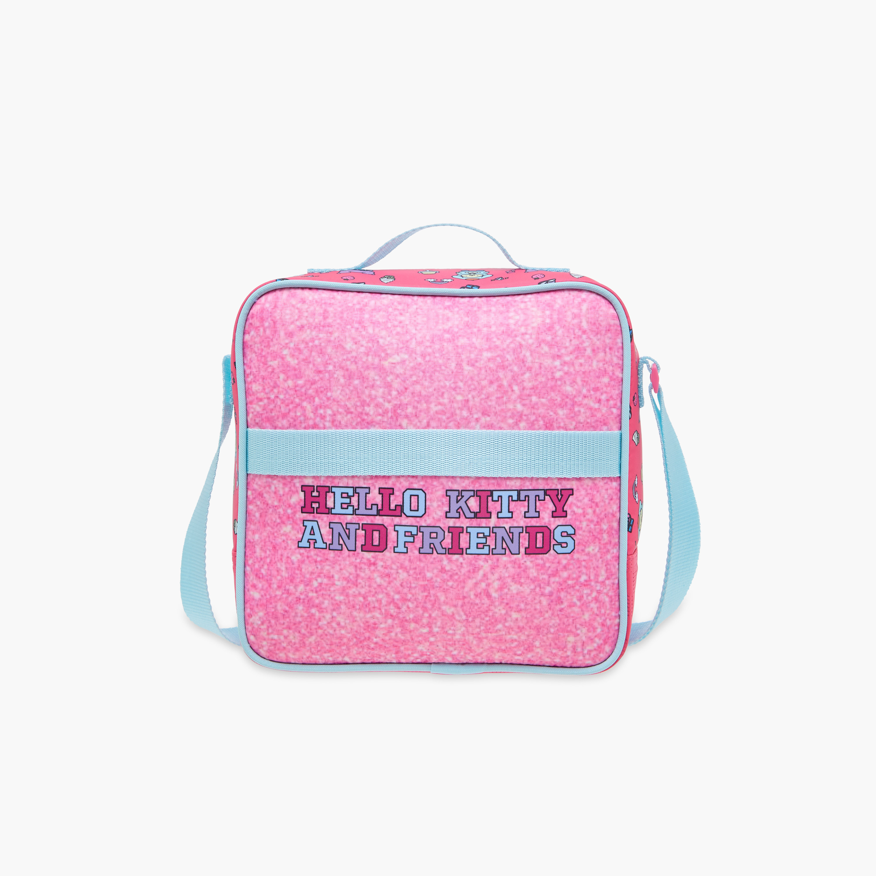Hello Kitty and Friends Print Lunch Bag with Zip Closure-school-lunchessentials-lunchbags-image-3