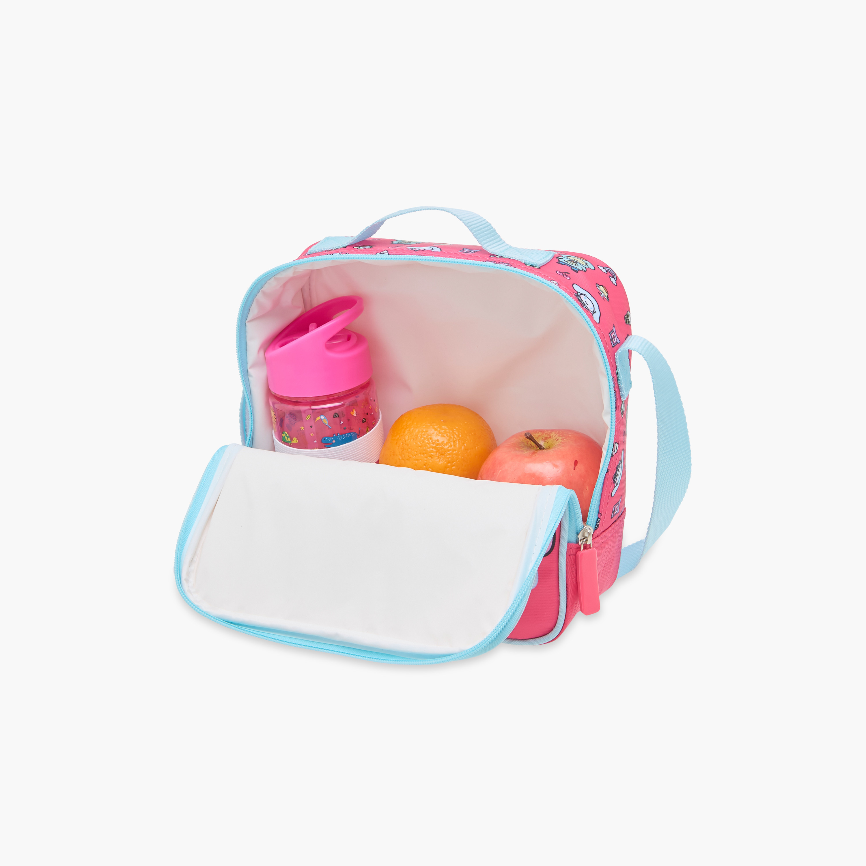 Hello Kitty and Friends Print Lunch Bag with Zip Closure-school-lunchessentials-lunchbags-image-8
