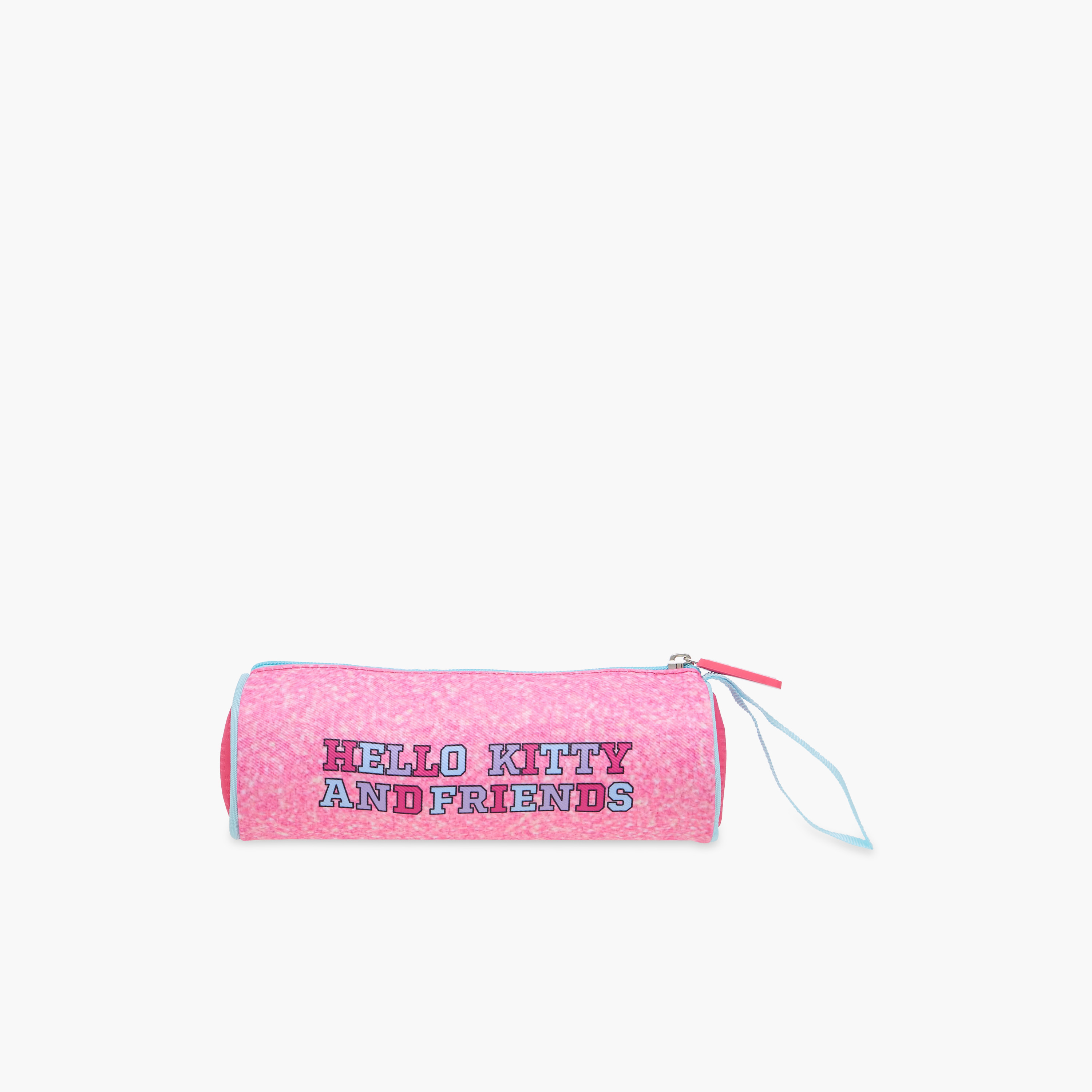 مقلمة بطبعات هالو كيتي وسحاب إغلاق-school-stationery-pencilcases-image-5