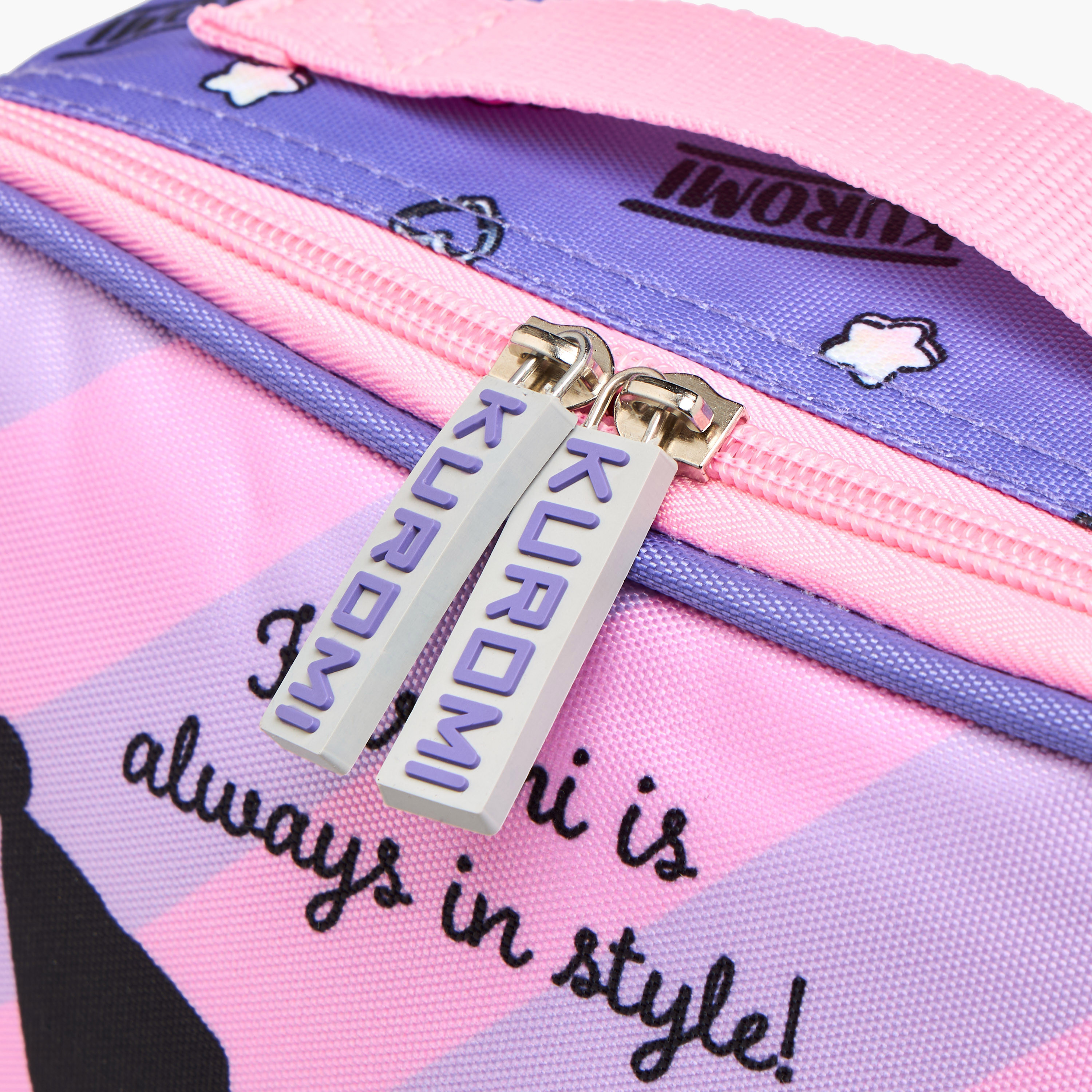 Kuromi Print Lunch Bag with Zip Closure-school-lunchessentials-lunchbags-image-7