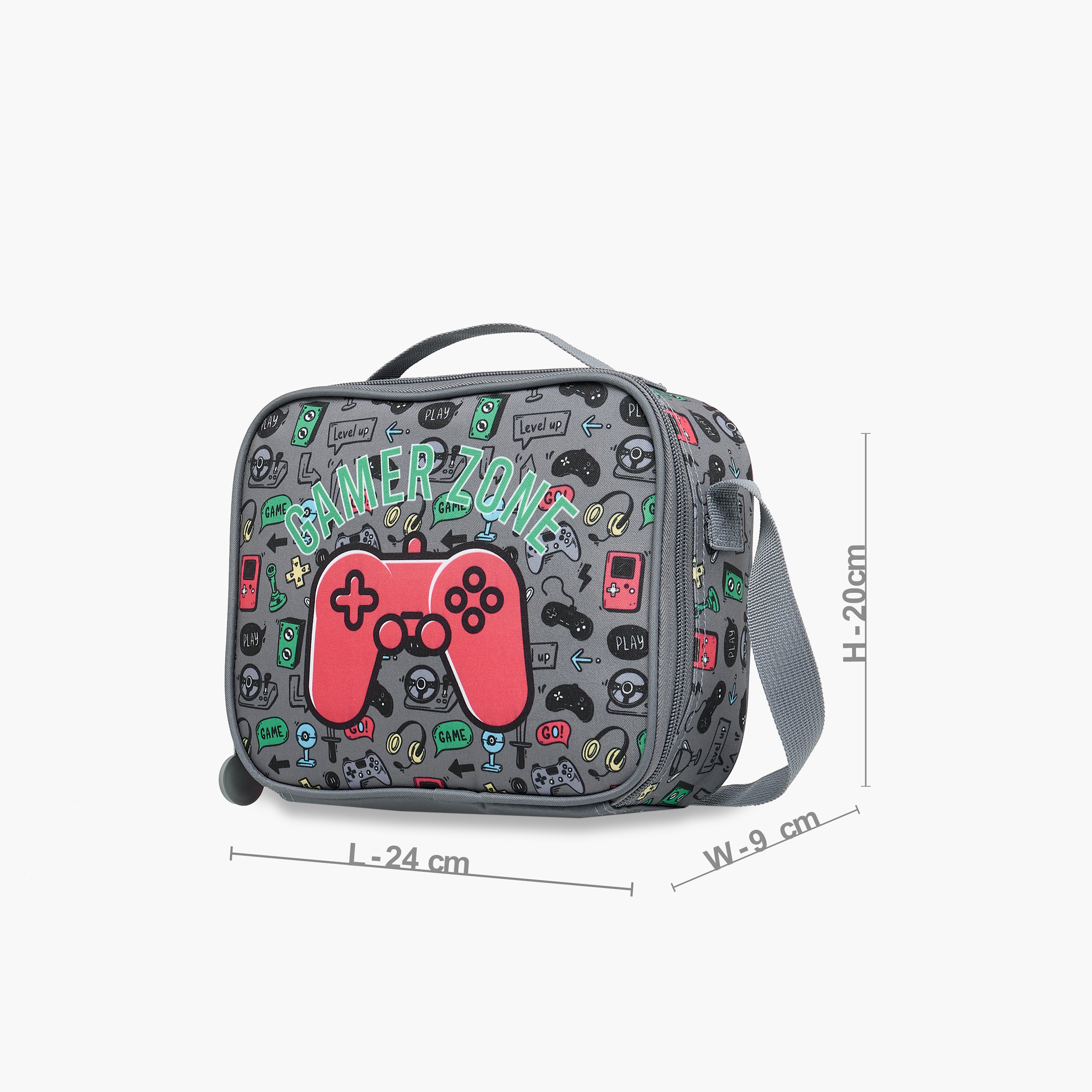 Juniors Gaming 3-Piece School Trolley Bag Set for Boys 2-5 Years with Lunch Bag and Pencil Pouch -school-bagsandbackpacks-trolleybags-image-19