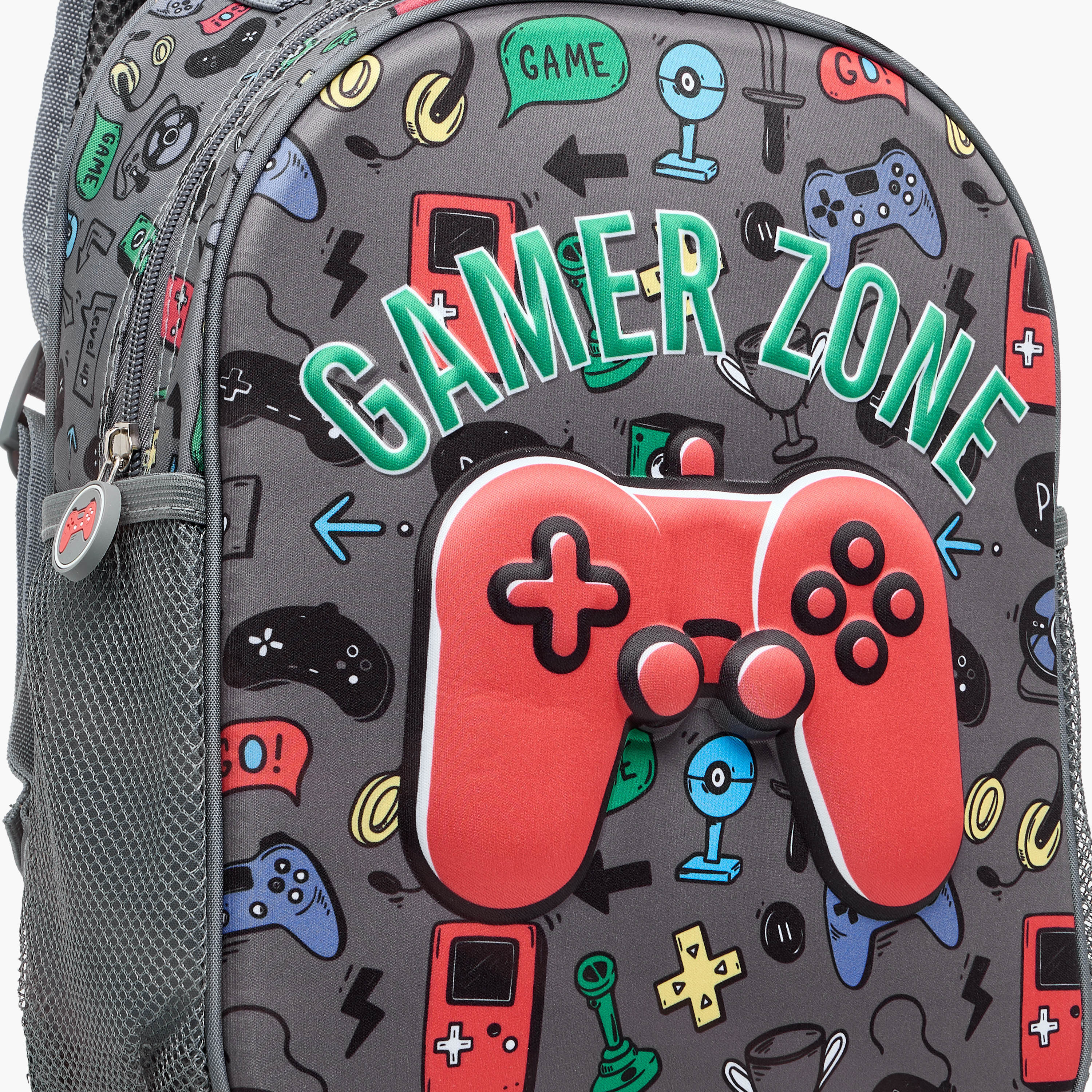 Juniors Gaming 3-Piece School Trolley Bag Set for Boys 2-5 Years with Lunch Bag and Pencil Pouch -school-bagsandbackpacks-trolleybags-image-11