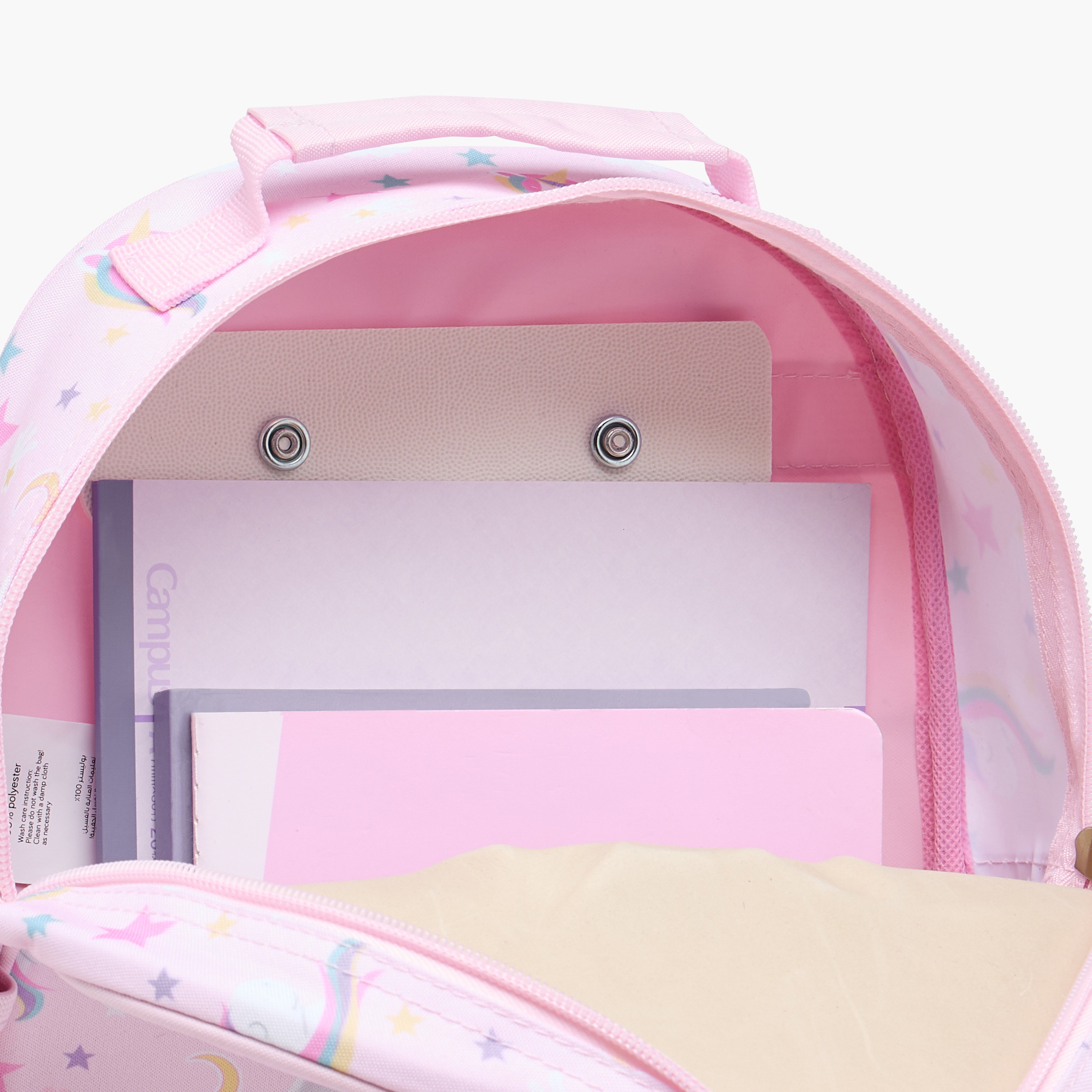 Juniors Unicorn 3-Piece School Trolley Bag Set for Girls 2-5 Years with Lunch Bag and Pencil Pouch -school-bagsandbackpacks-trolleybags-image-15