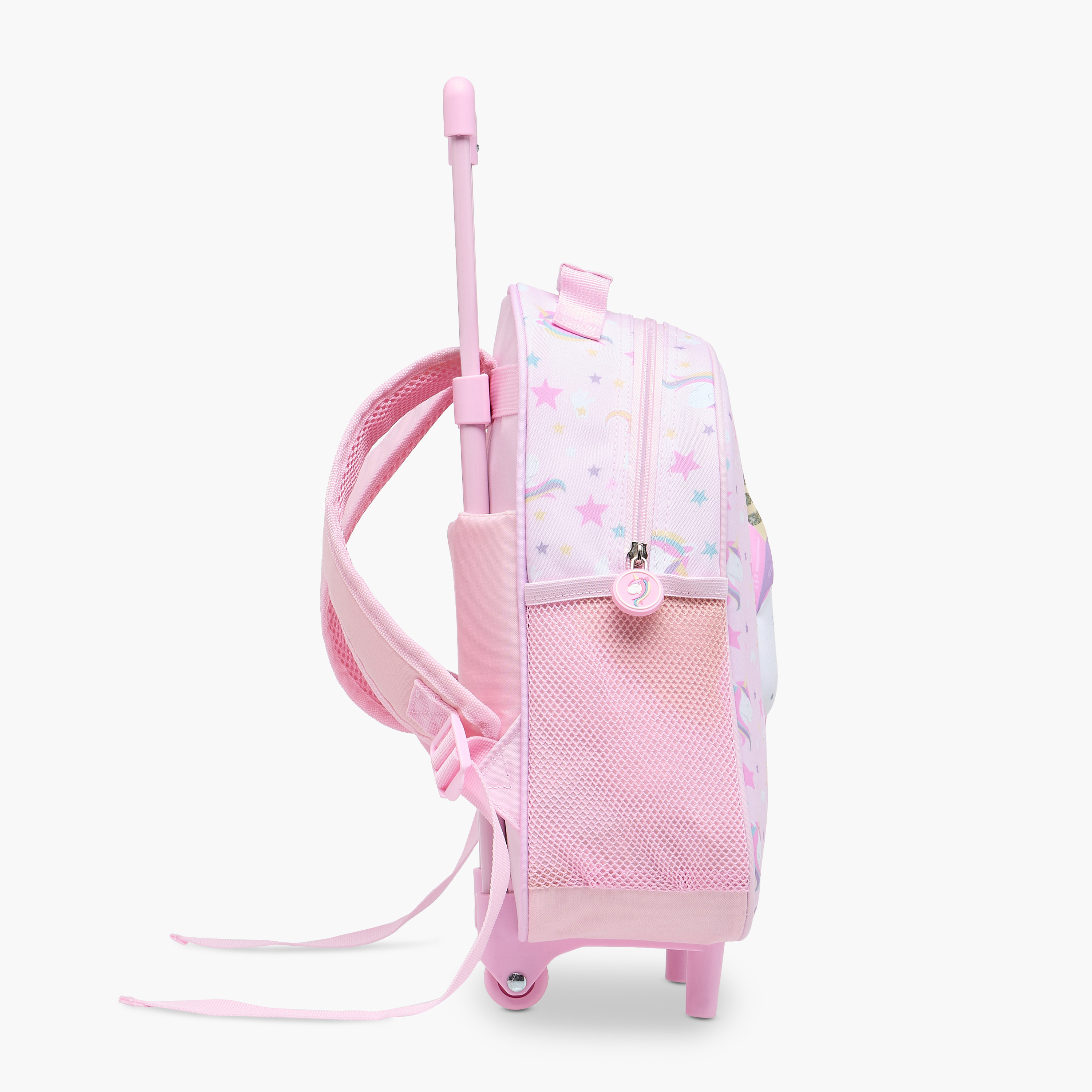 Juniors Unicorn 3-Piece School Trolley Bag Set for Girls 2-5 Years with Lunch Bag and Pencil Pouch -school-bagsandbackpacks-trolleybags-image-4