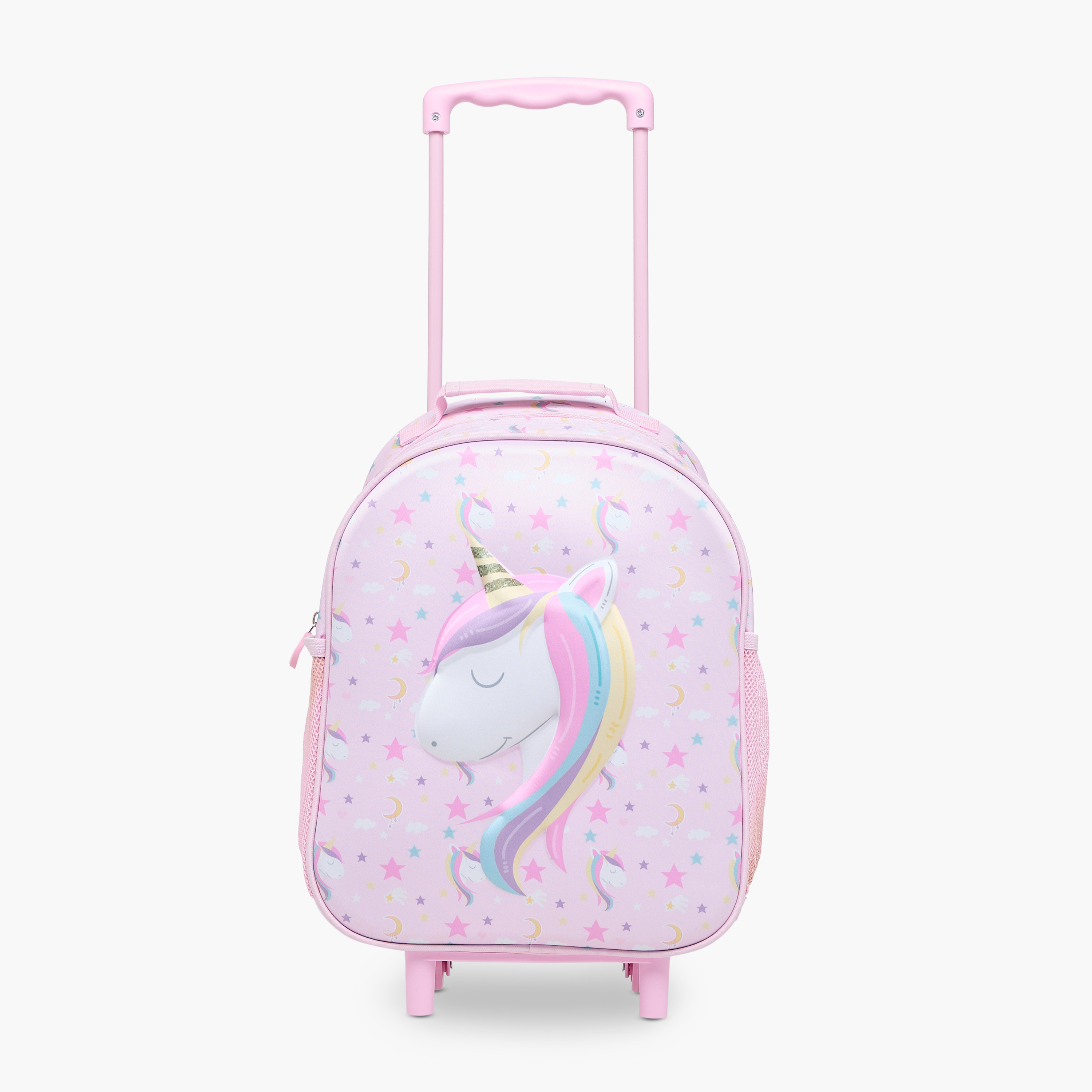 Juniors Unicorn 3-Piece School Trolley Bag Set for Girls 2-5 Years with Lunch Bag and Pencil Pouch -school-bagsandbackpacks-trolleybags-image-8