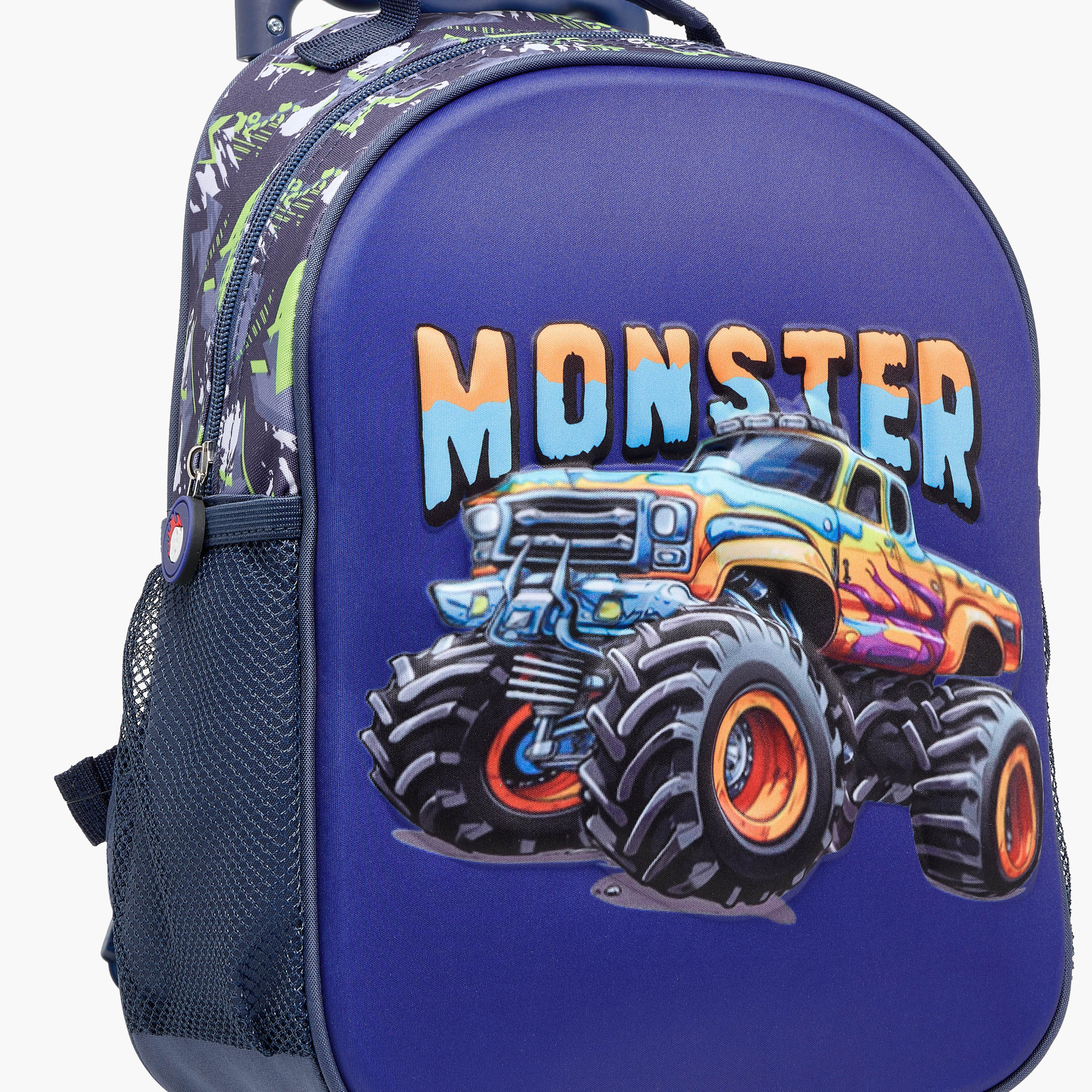 Juniors Vehicles 3-Piece School Trolley Bag Set for Boys 2-5 Years with Lunch Bag and Pencil Pouch -school-bagsandbackpacks-trolleybags-image-14