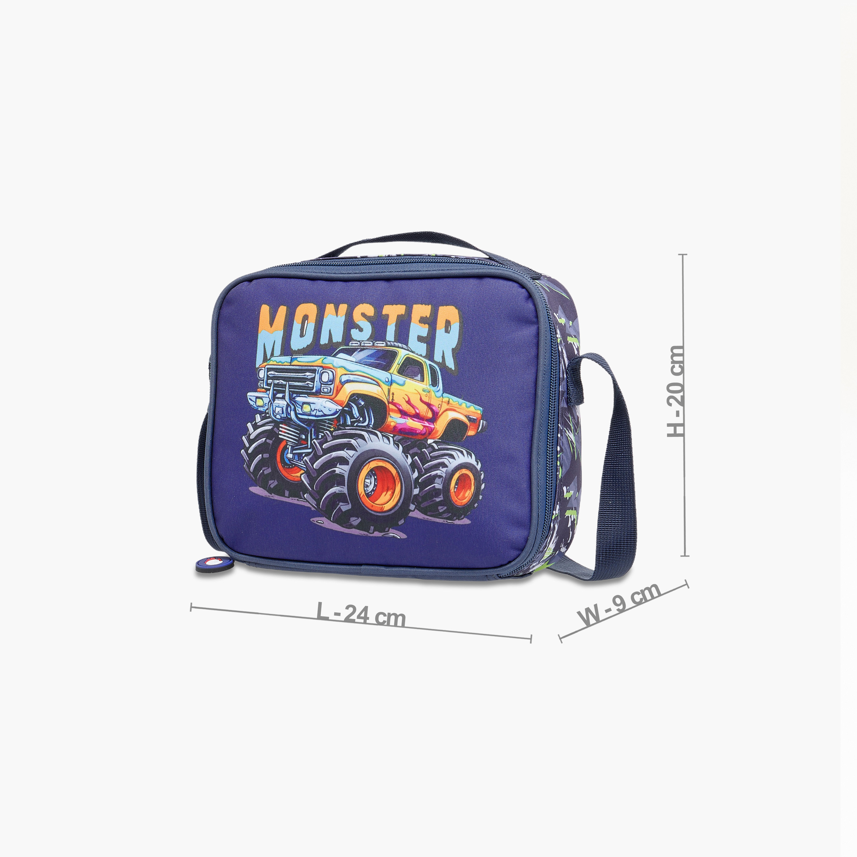 Juniors Vehicles 3-Piece School Trolley Bag Set for Boys 2-5 Years with Lunch Bag and Pencil Pouch -school-bagsandbackpacks-trolleybags-image-17