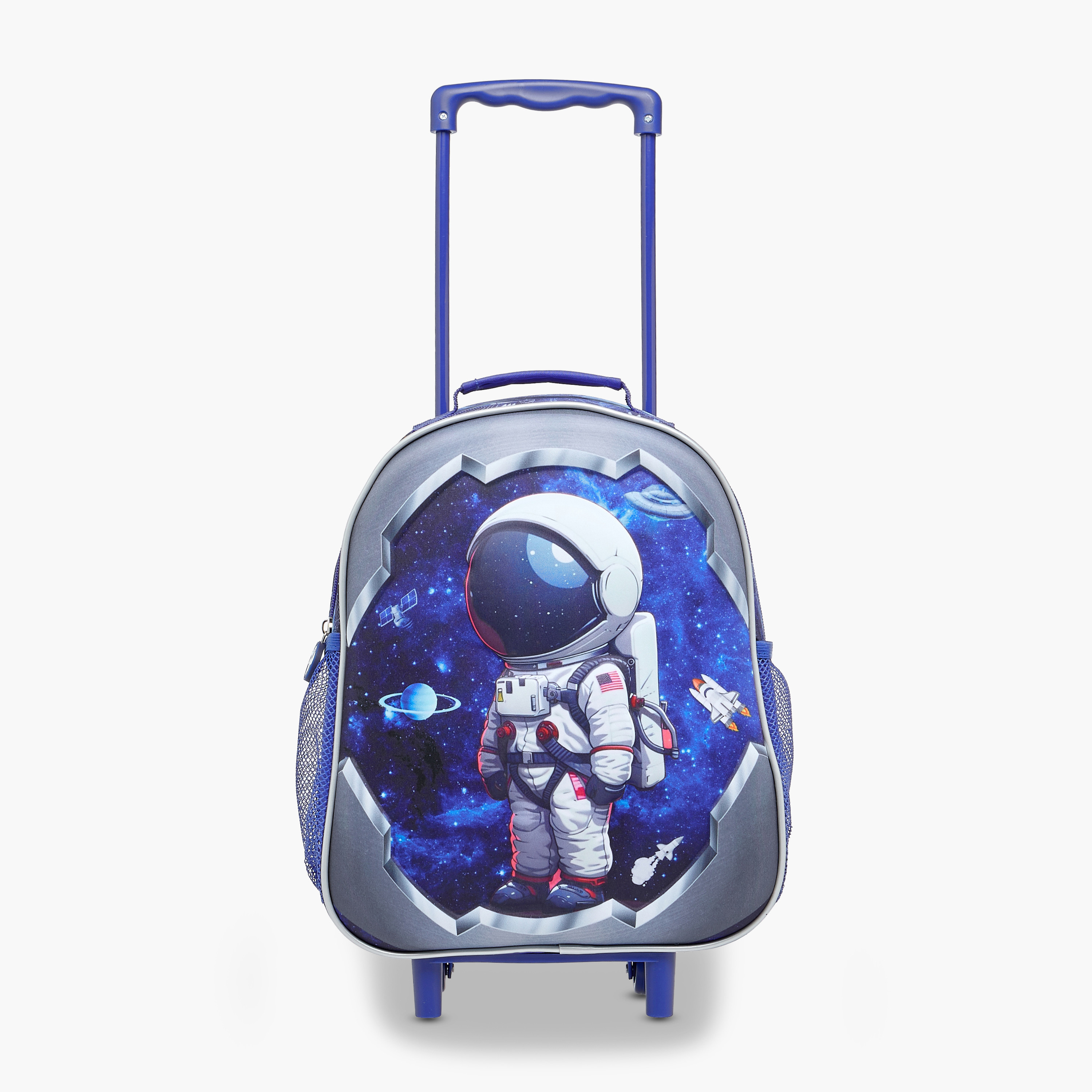 Juniors Space 3-Piece School Trolley Bag Set for Boys 2-5 Years with Lunch Bag and Pencil Pouch -school-bagsandbackpacks-trolleybags-image-4