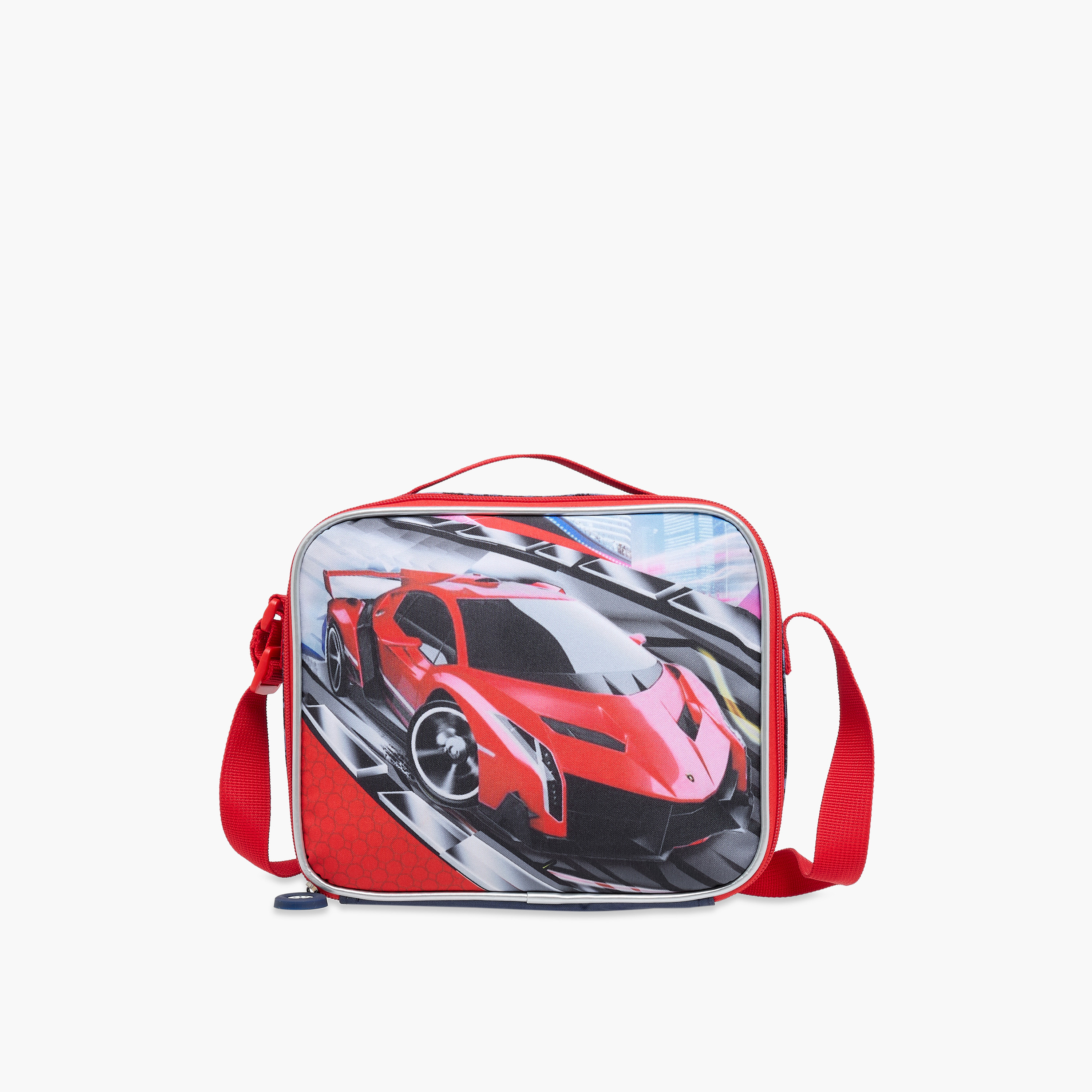 Juniors Cars 3-Piece School Trolley Bag Set for Boys 2-5 Years with Lunch Bag and Pencil Pouch -school-bagsandbackpacks-trolleybags-image-17