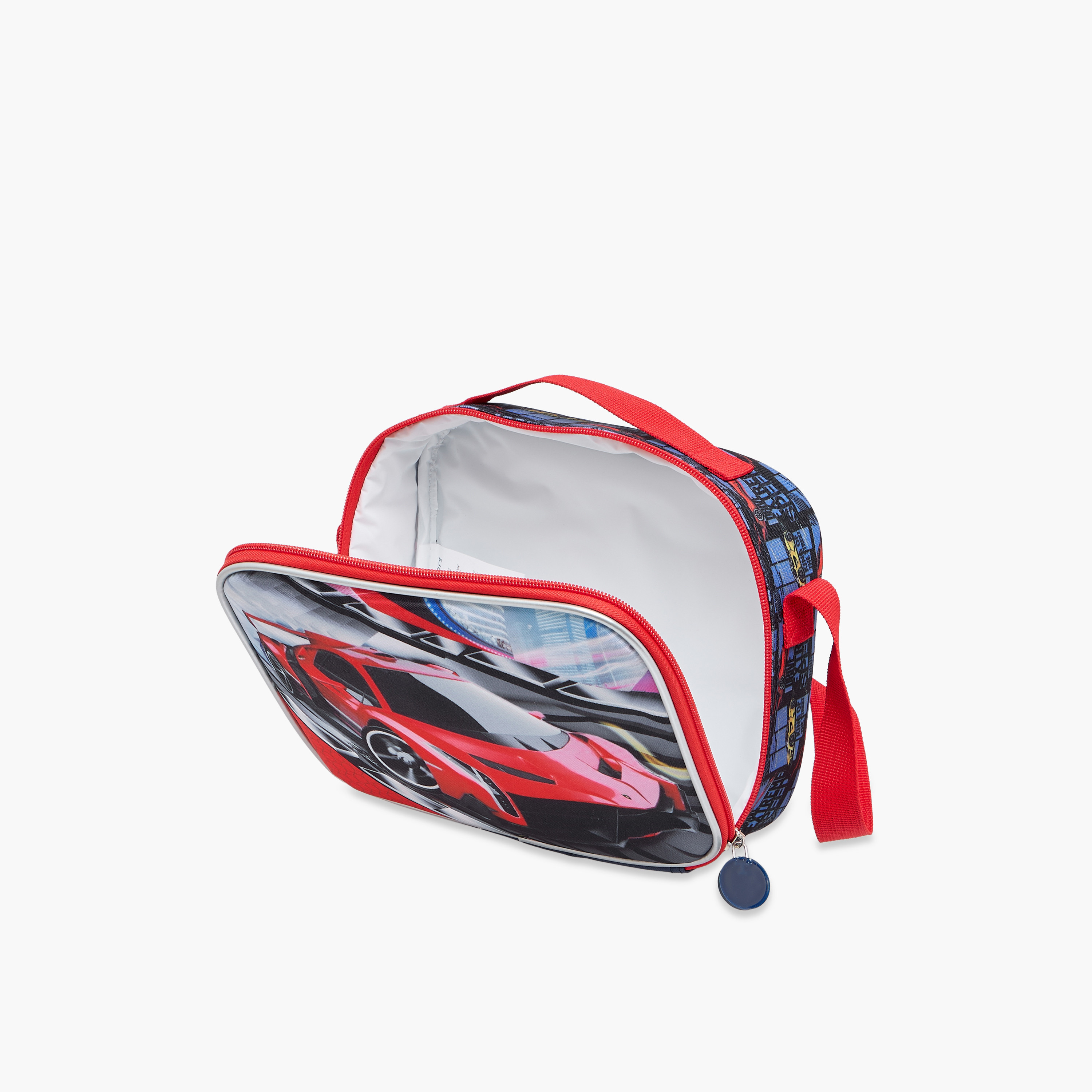 Juniors Cars 3-Piece School Trolley Bag Set for Boys 2-5 Years with Lunch Bag and Pencil Pouch -school-bagsandbackpacks-trolleybags-image-19