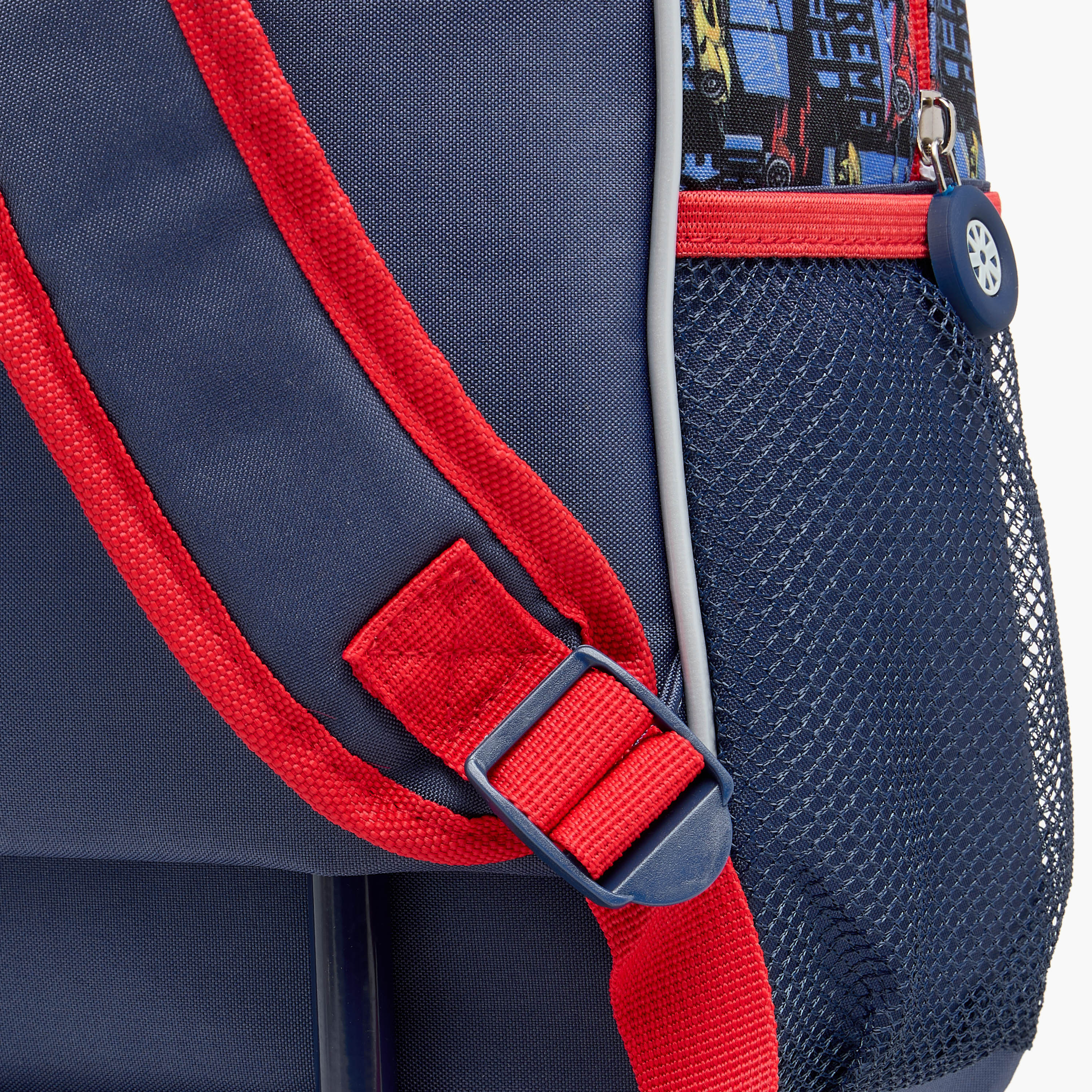 Juniors Cars 3-Piece School Trolley Bag Set for Boys 2-5 Years with Lunch Bag and Pencil Pouch -school-bagsandbackpacks-trolleybags-image-22