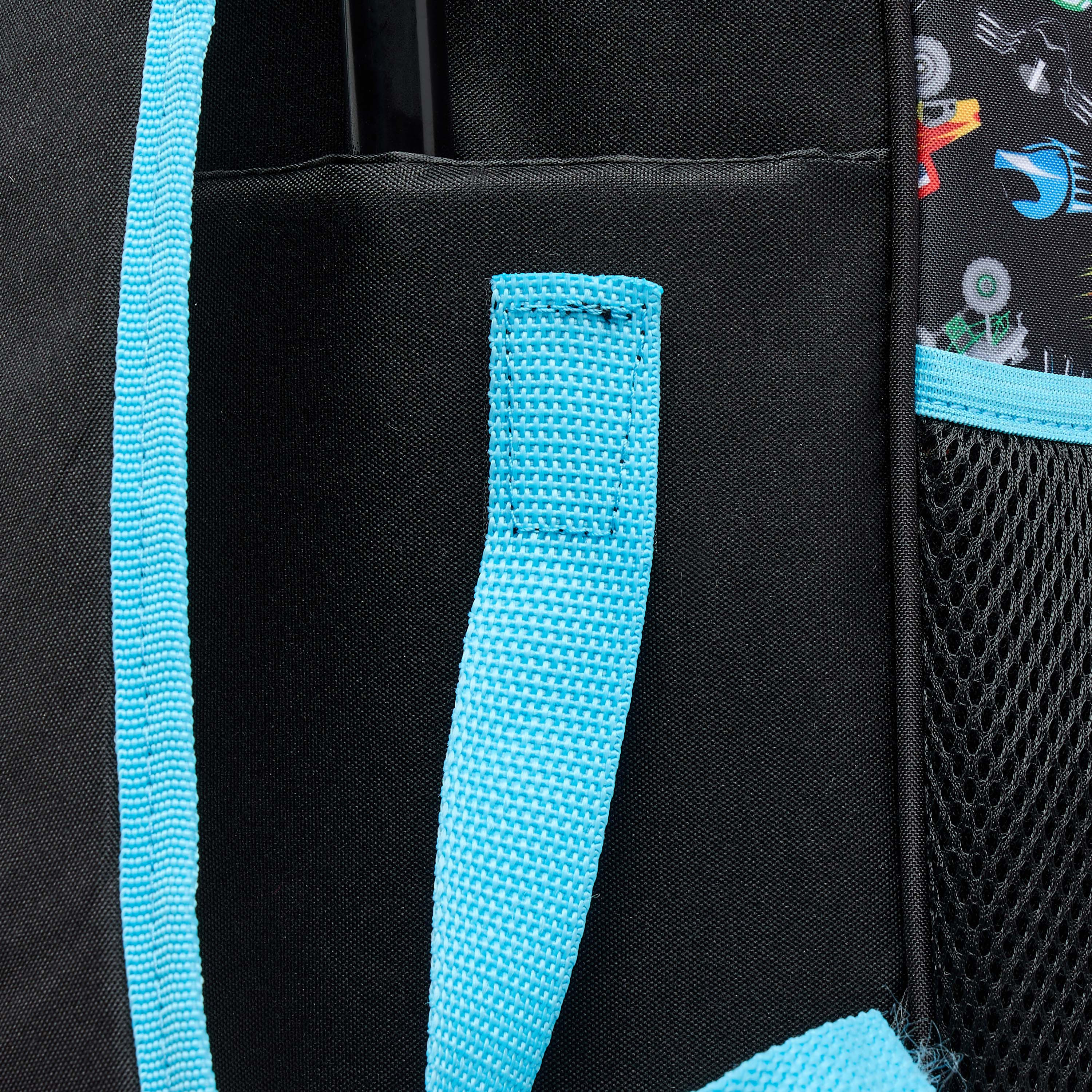 Juniors Vehicles 3-Piece School Trolley Bag Set for Boys 5-8 Years with Lunch Bag and Pencil Pouch -school-bagsandbackpacks-trolleybags-image-9