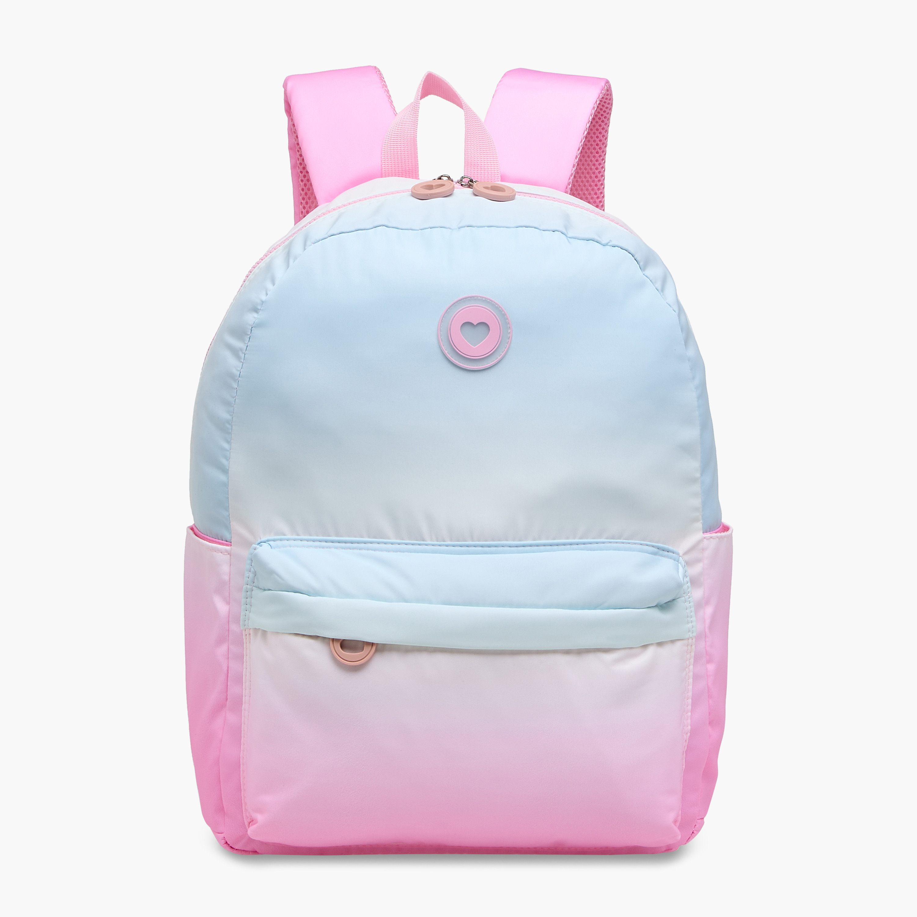 Juniors Ombre Backpack with Adjustable Straps and Zip Closure - 17 inches-school-bagsandbackpacks-backpacks-image-1