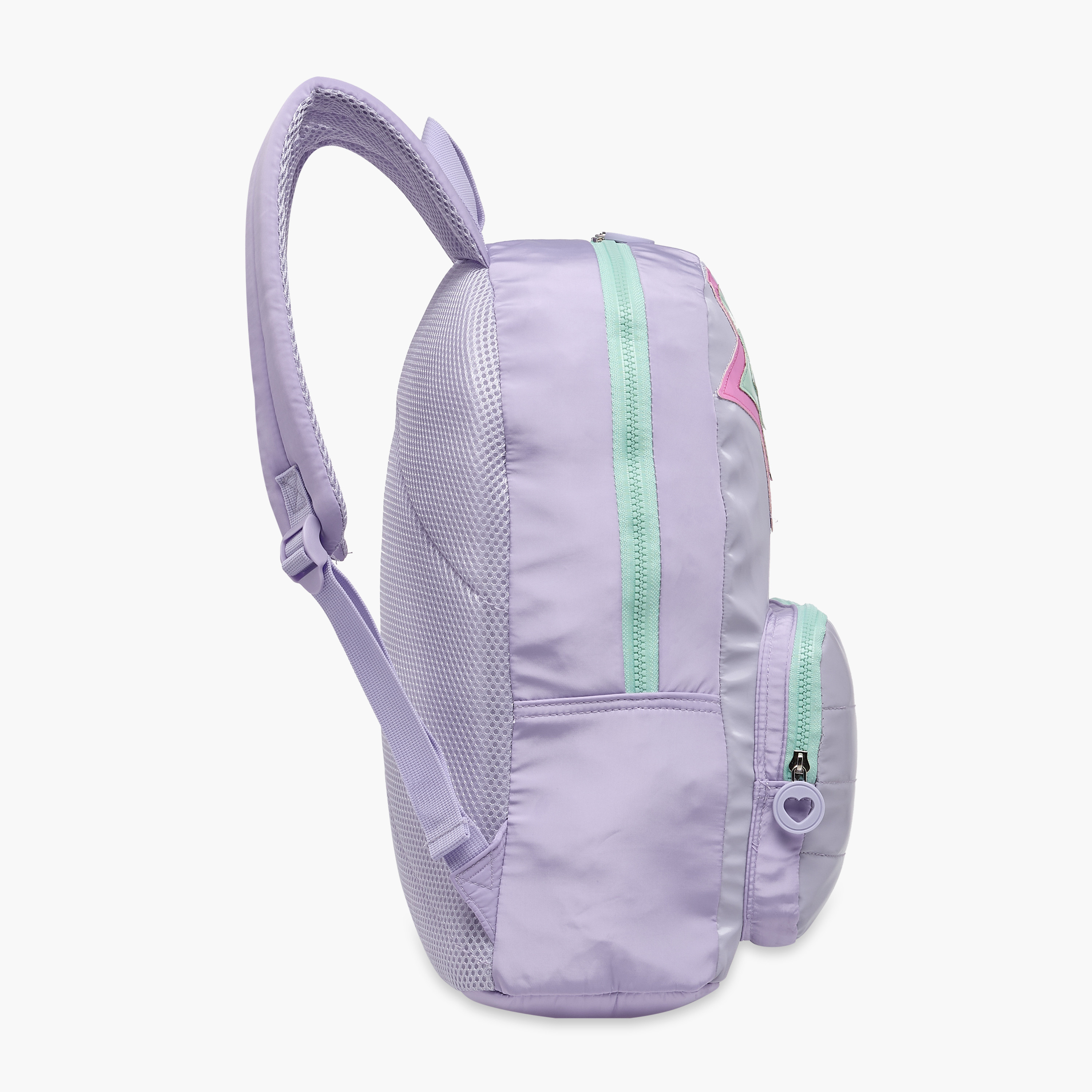شنطة ظهر بزينة نجوم وحمالات قابلة للتعديل وسحاب إغلاق من جونيورز - 17 بوصة-school-bagsandbackpacks-backpacks-image-5