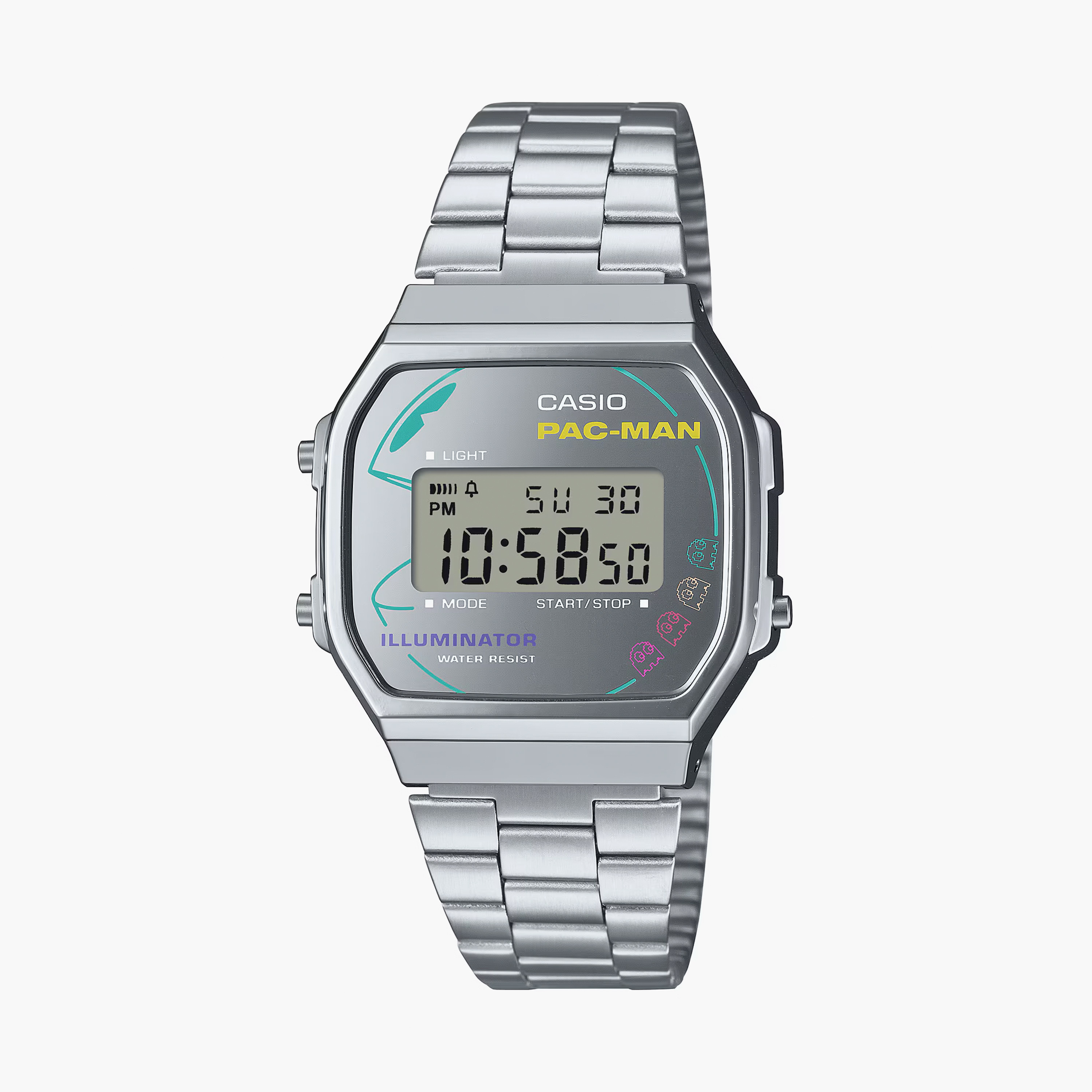A159WGEA-1DF- راقب حزام ستانليس ستيل رقميّة ذهبي ملك الرجال كاسيو-men-watchesandjewellery-watches-image-7