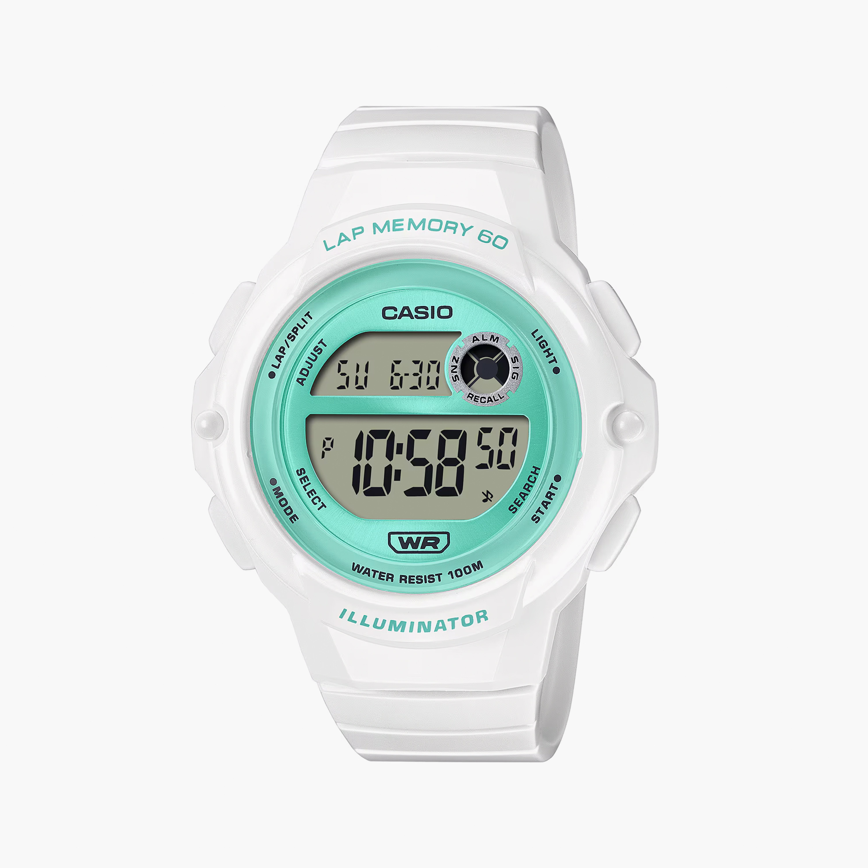 ساعة كاسيو الرقمية للنساء بسوار أسود - LWS-1200H-1AVDF-women-watchesandjewellery-watches-image-2