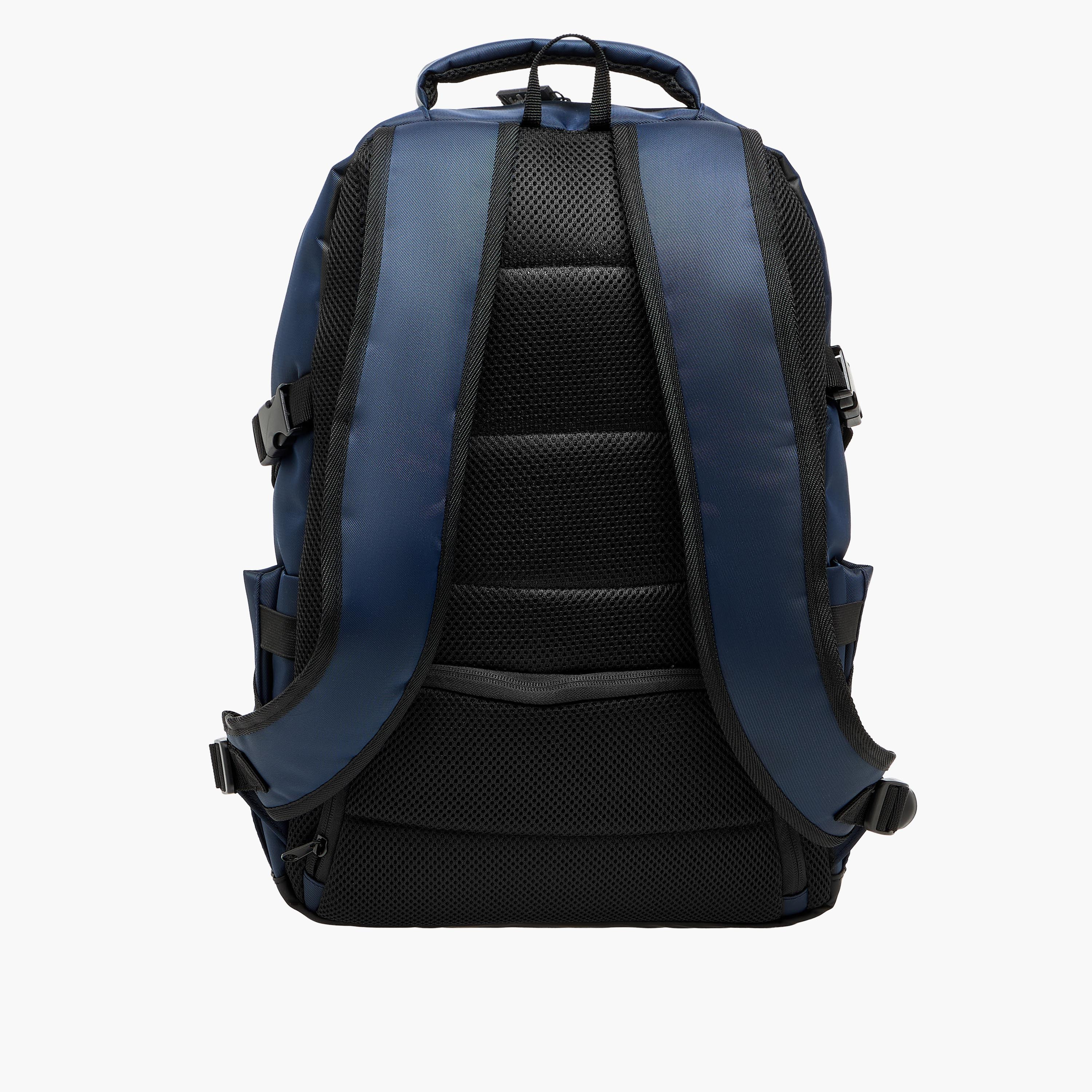 Lee Cooper Panelled Backpack with Zip Closure and Adjustable Strap - 47x32x15 cm-men-bags-image-5