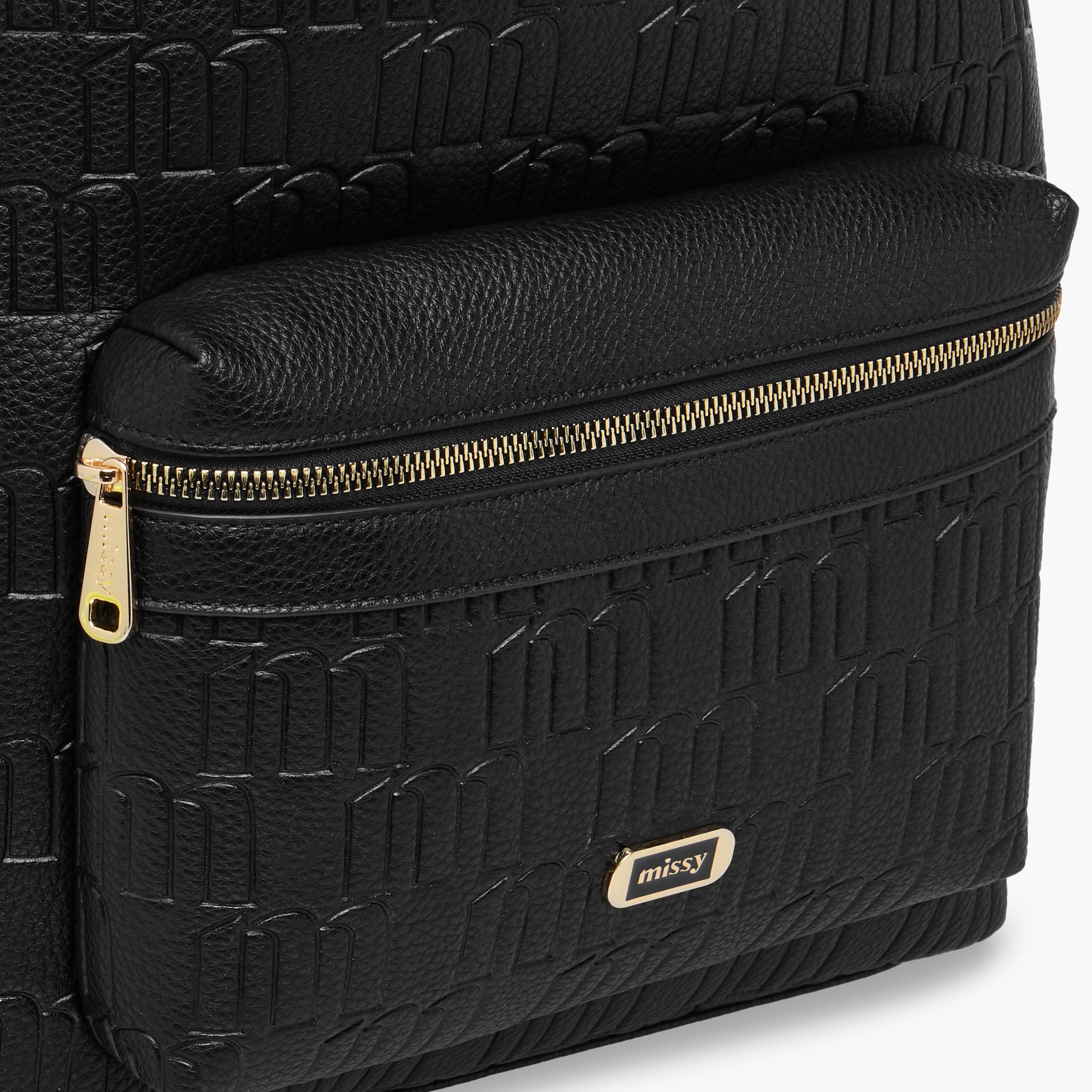 شنطة ظهر بنقوش مونوجرام وجيب لابتوب من ميسي-women-bagsandwallets-backpacks-image-6