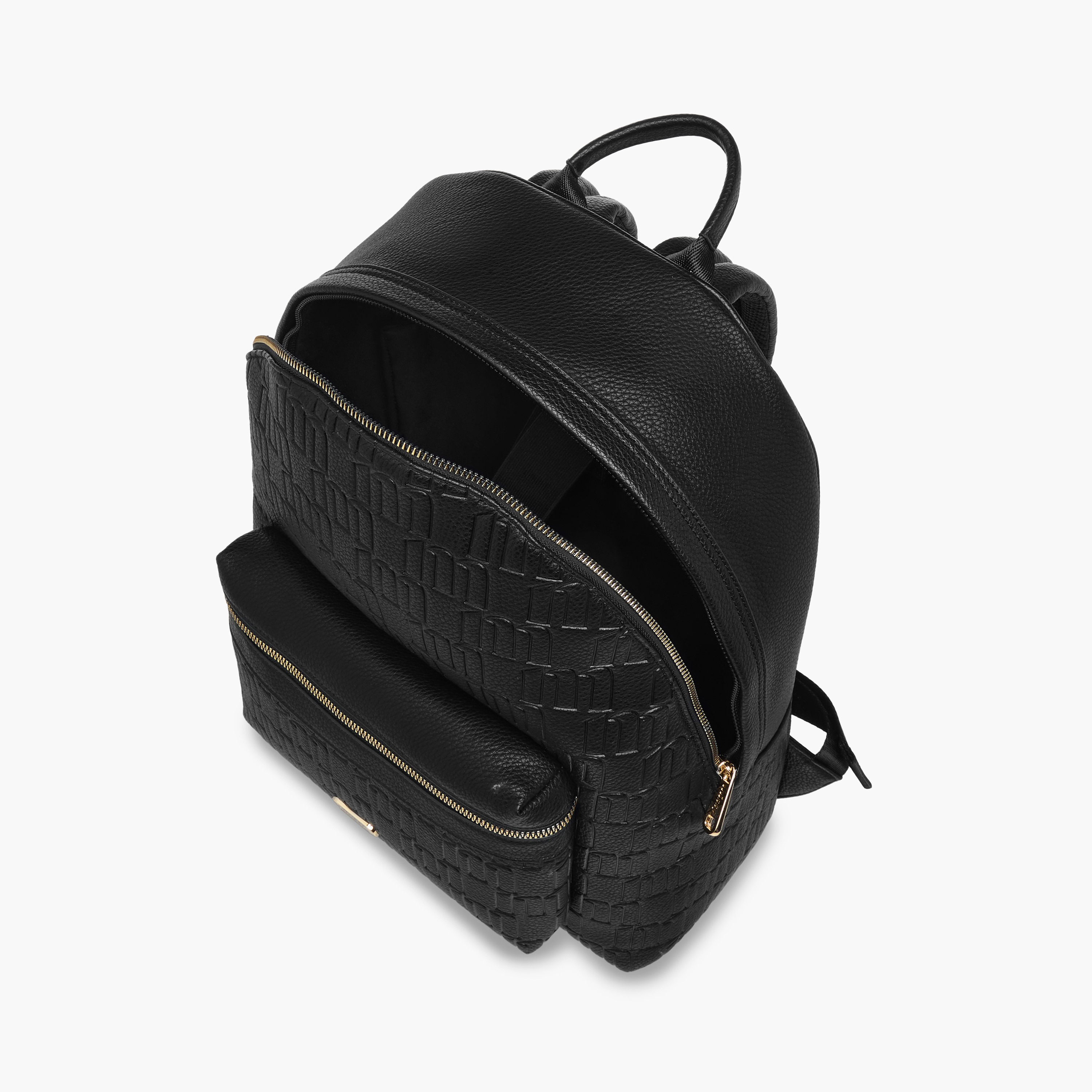 شنطة ظهر بنقوش مونوجرام وجيب لابتوب من ميسي-women-bagsandwallets-backpacks-image-8