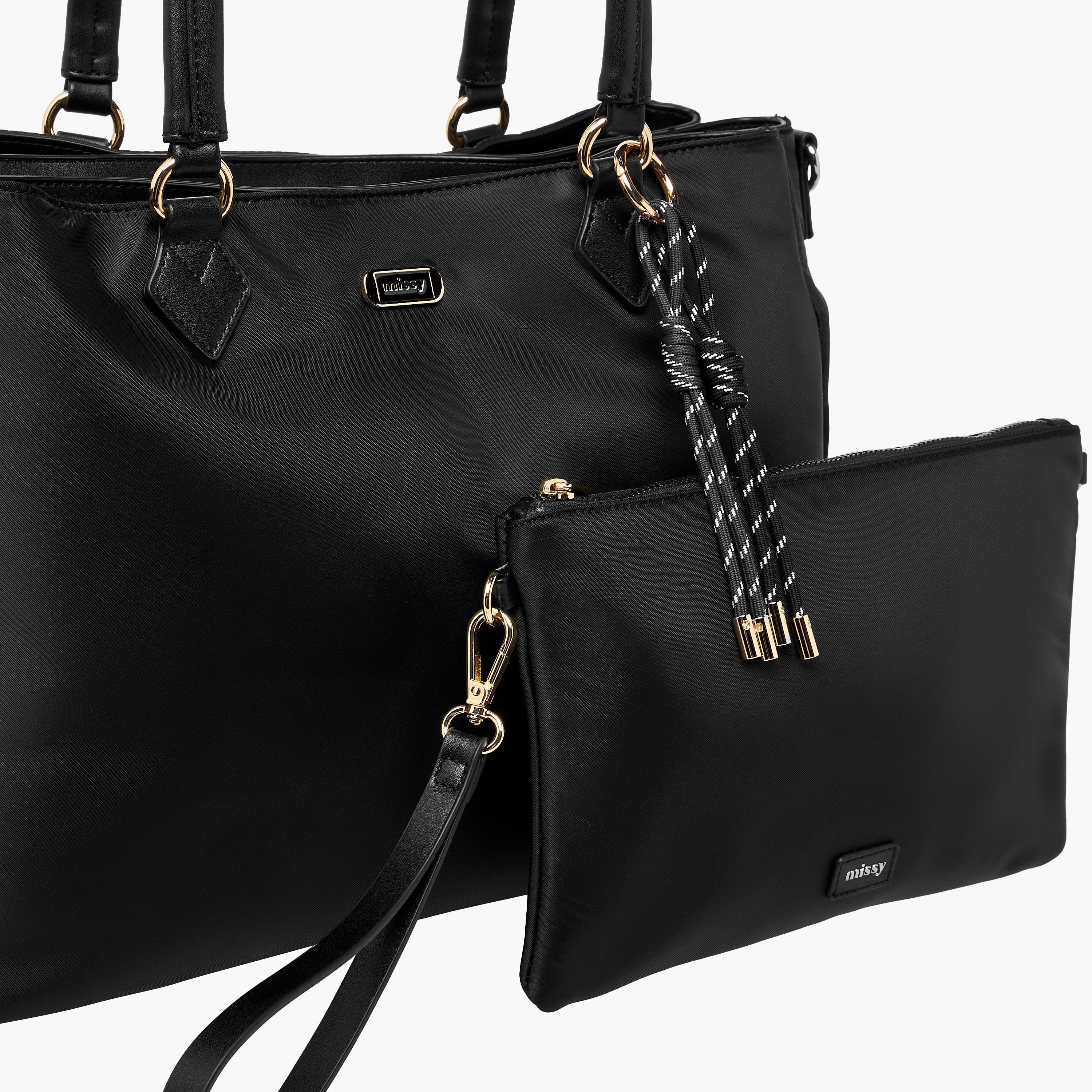 Missy Solid Tote Bag and Pouch Set-women-bagsandwallets-handbags-image-6