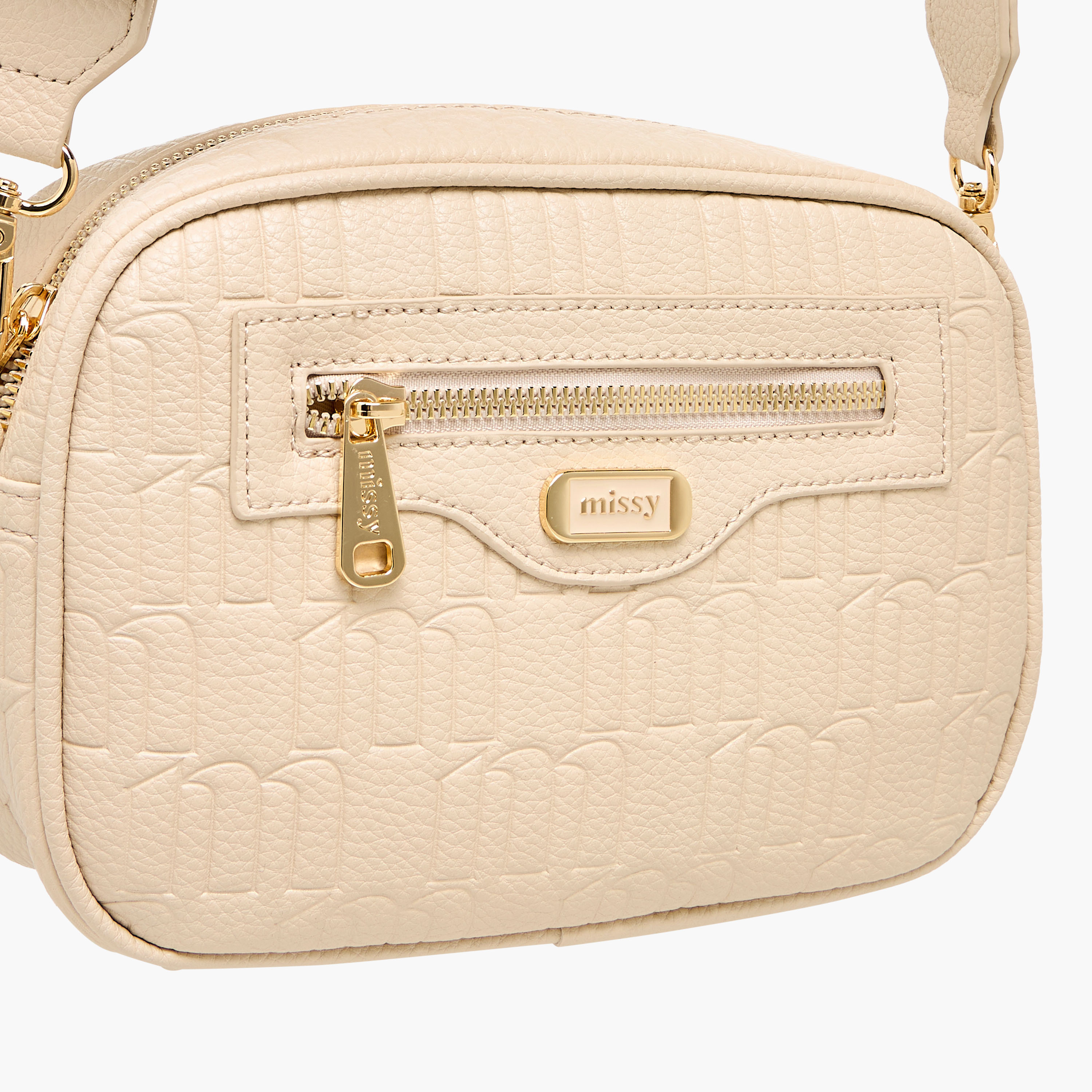 شنطة كروس بودي بنقوش مونوجرام مع محفظة صغيرة وحزام قابل للفصل من ميسي-women-bagsandwallets-handbags-image-5