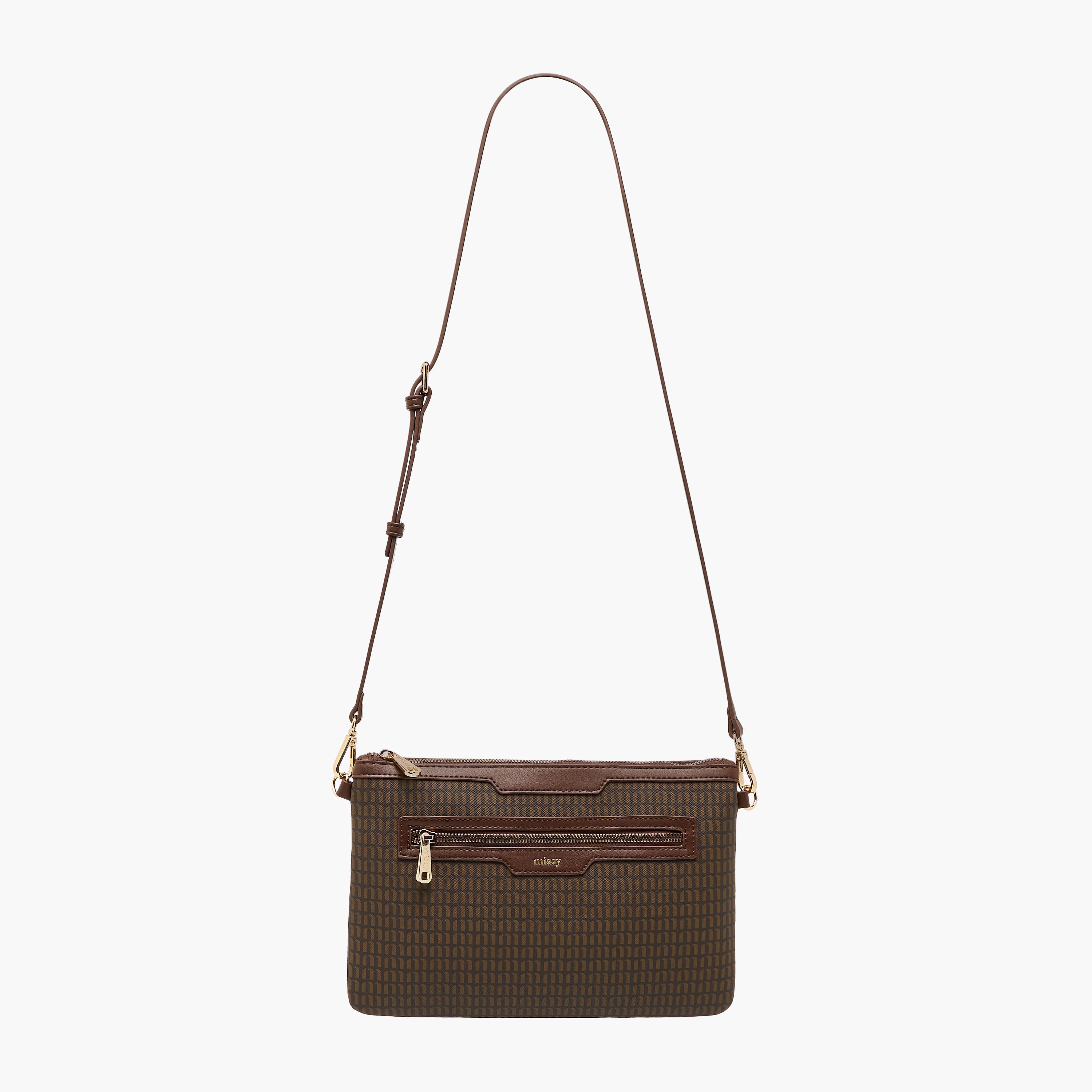 Missy Monogram Print Tote Bag with Double Handle and Detachable Pouch-women-bagsandwallets-handbags-image-5