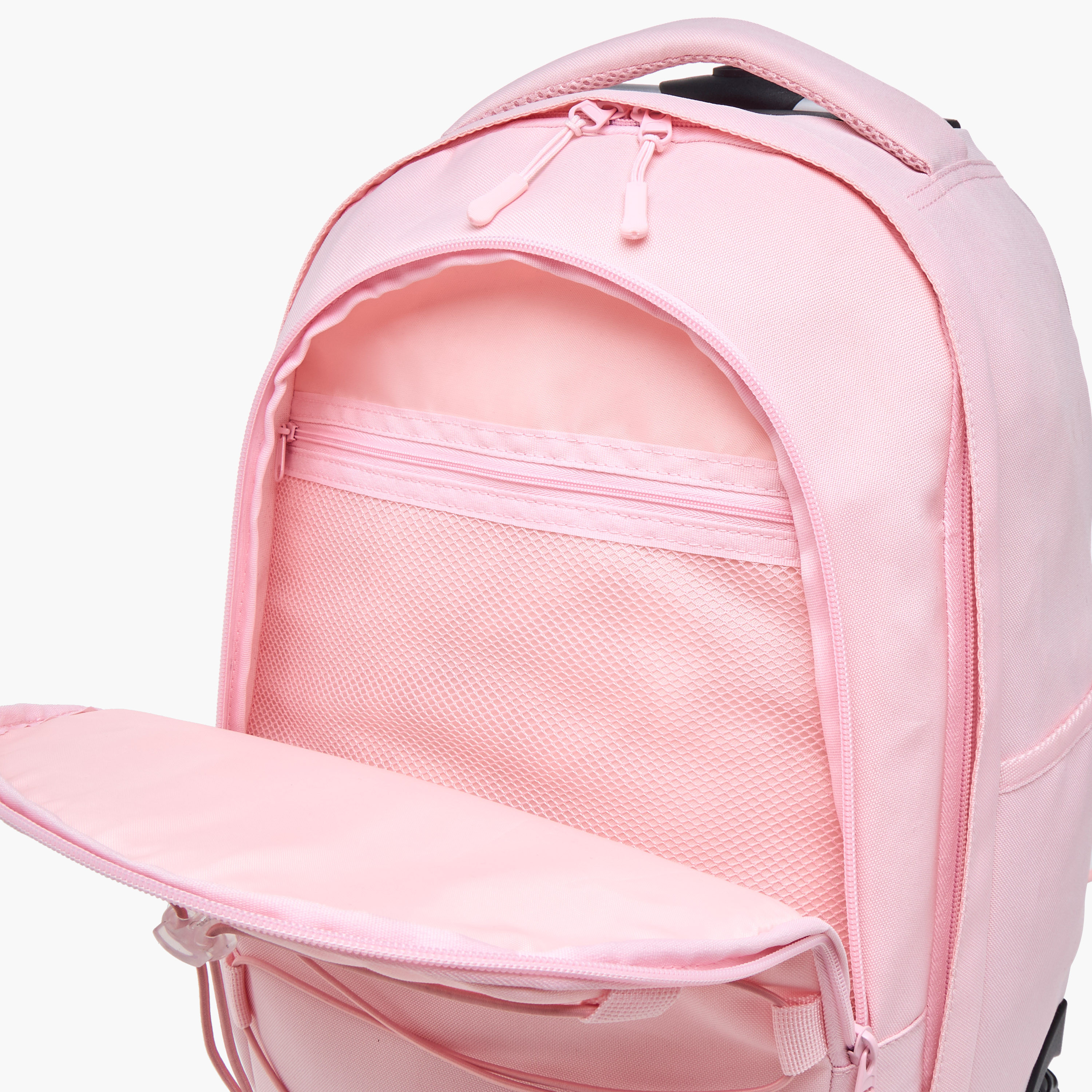 شنطة ترولي للأطفال 8-13 سنة بحزام قابل للتعديل وتصميم مونوجرام من إكس واي زد-school-bagsandbackpacks-trolleybags-image-28