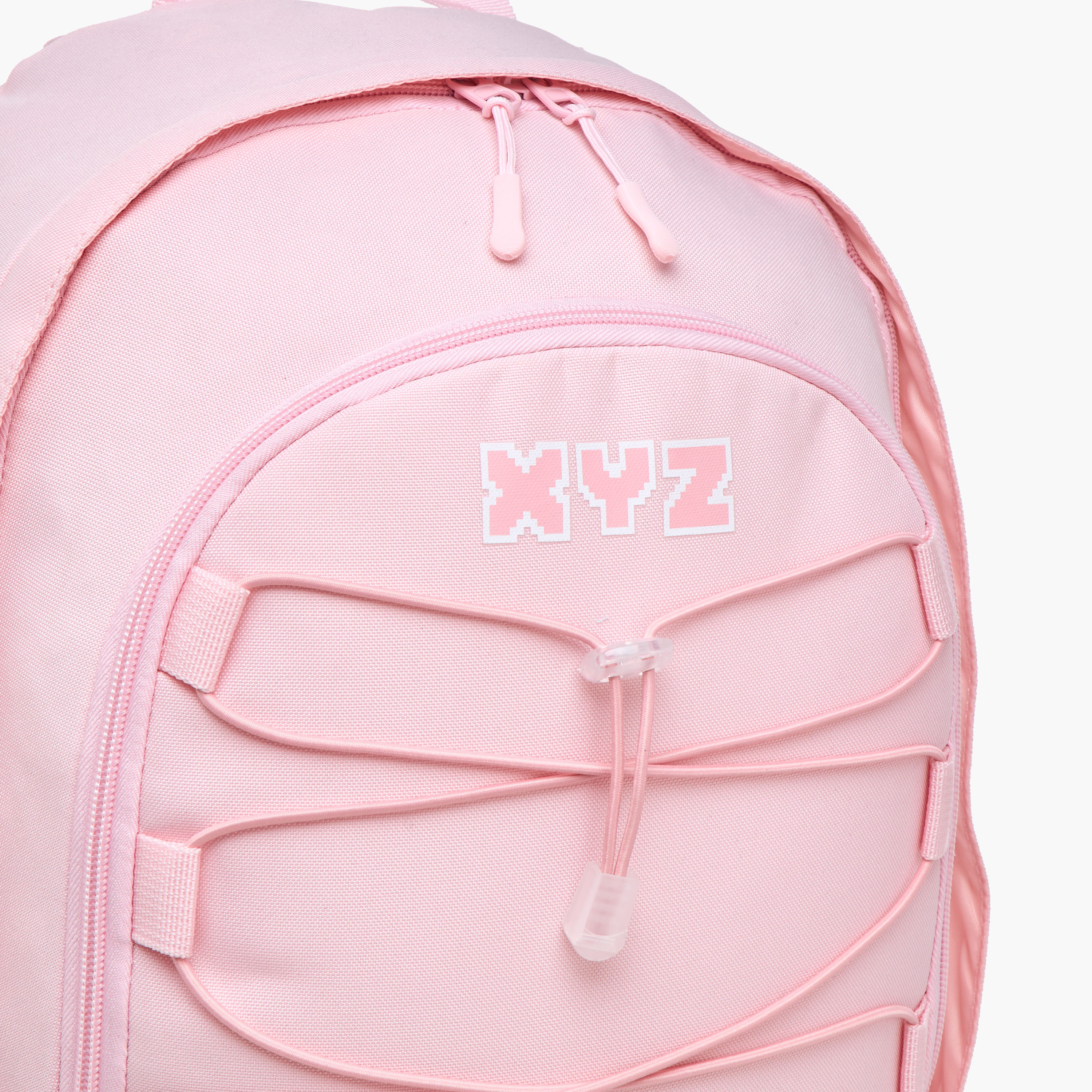 XYZ Logo Print Backpack with Adjustable Straps and Zip Closure - 18 inches-school-bagsandbackpacks-backpacks-image-8