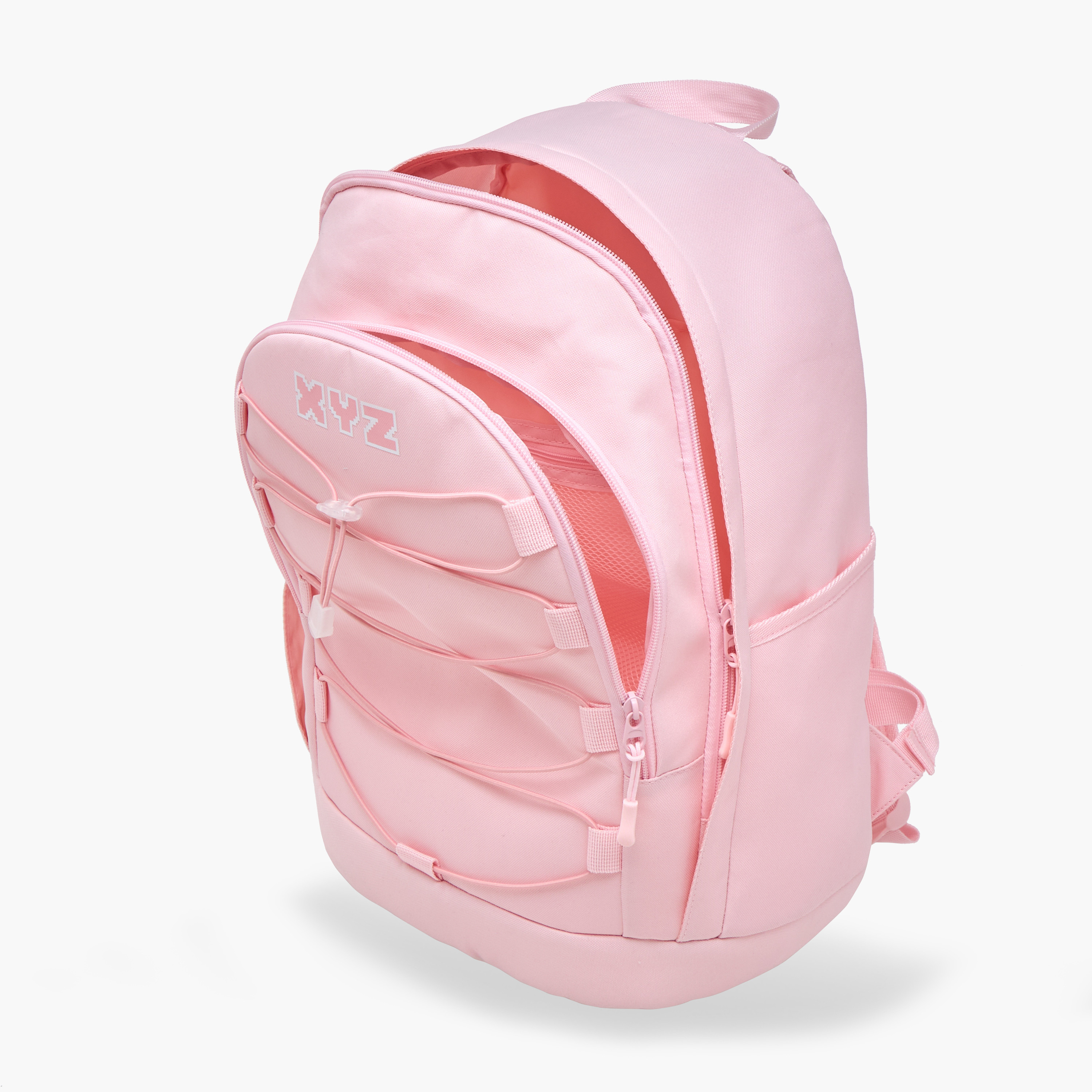 XYZ Logo Print Backpack with Adjustable Straps and Zip Closure - 18 inches-school-bagsandbackpacks-backpacks-image-9